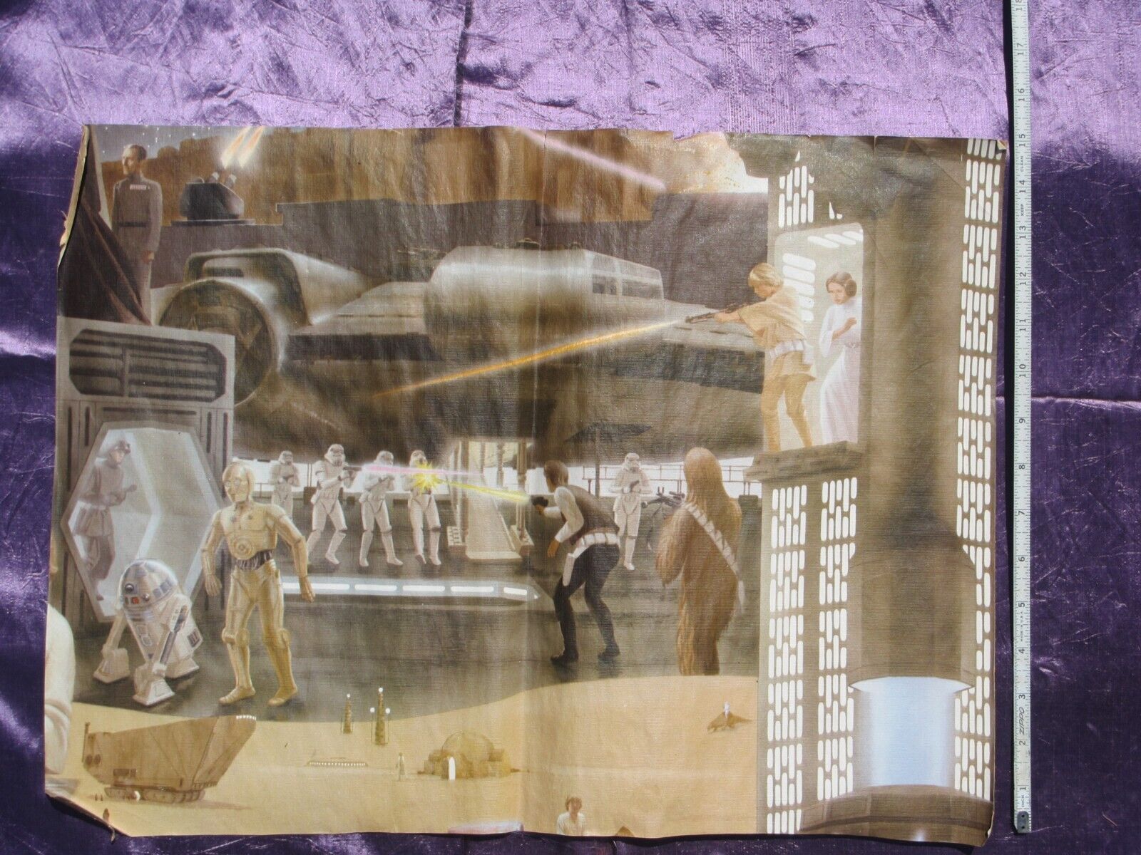 1600x1200 Star Wars Vintage Wallpaper Piece Falcon Mos Eisley Ralph McQuarrie