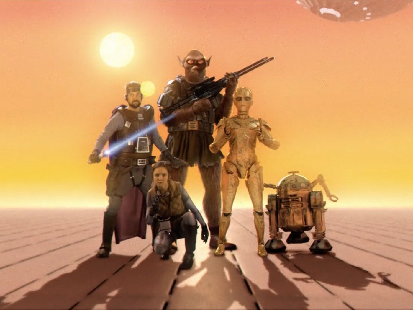 1400x1050 Ralph McQuarrie's Star Wars concept art comes to life in this delightful short film