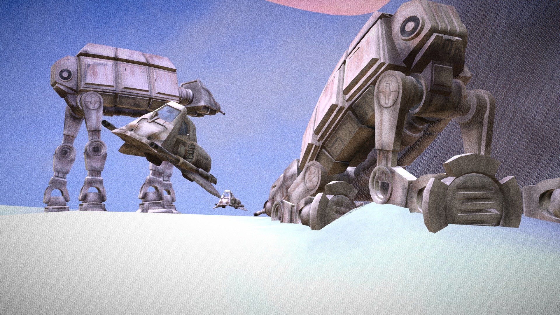 1920x1080 Star Wars McQuarrie's ConceptArt model by Kenji Marcio [47bd99e]