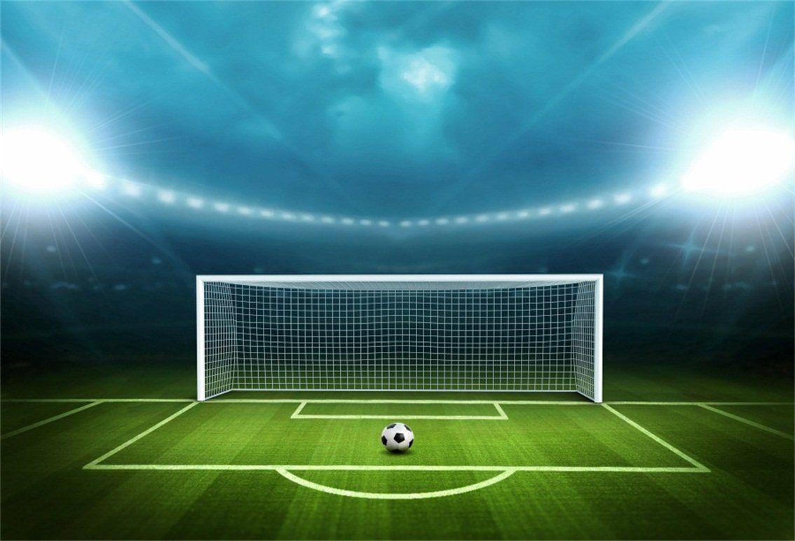 1134x772 Amazon.com : AOFOTO 10x7ft Soccer Field Background Football Pitch Goal Post Ball Game Stadium Spotlight Photography Backdrop Sports Club Fitness Player School Match Photo Studio Props Kid Boy Portrait Wallpaper