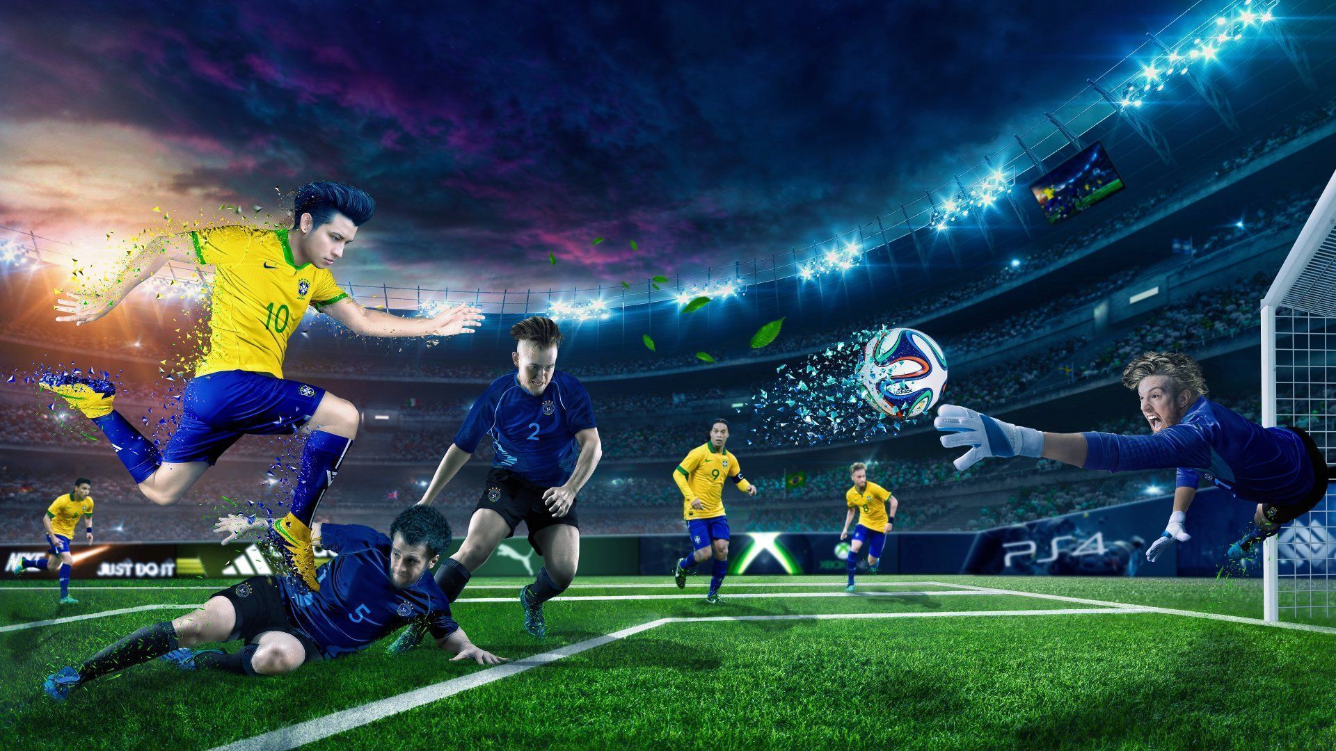 1920x1080 Soccer Field HD Wallpaper and Background