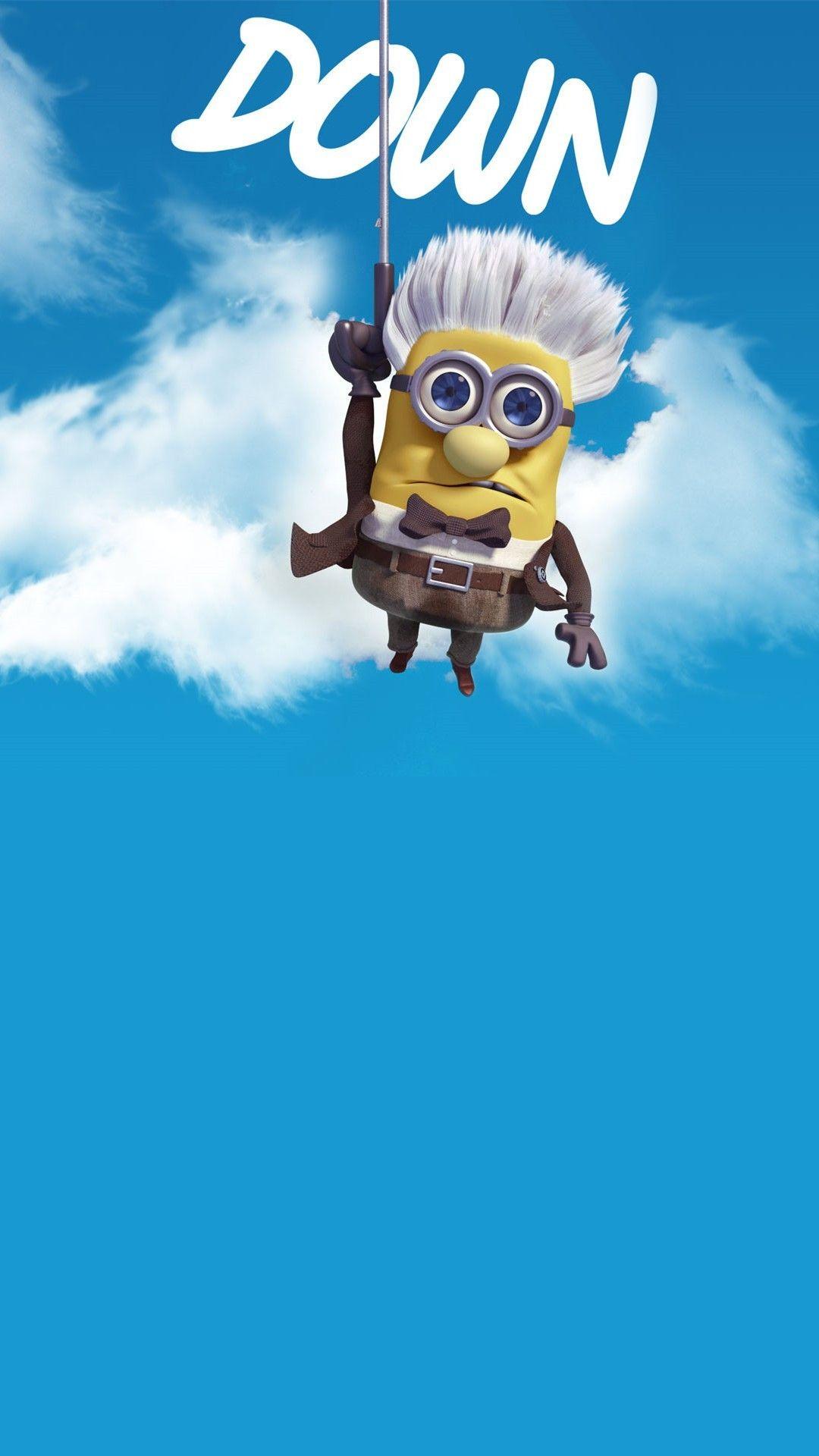 1080x1920 Minion Christmas Wallpaper
