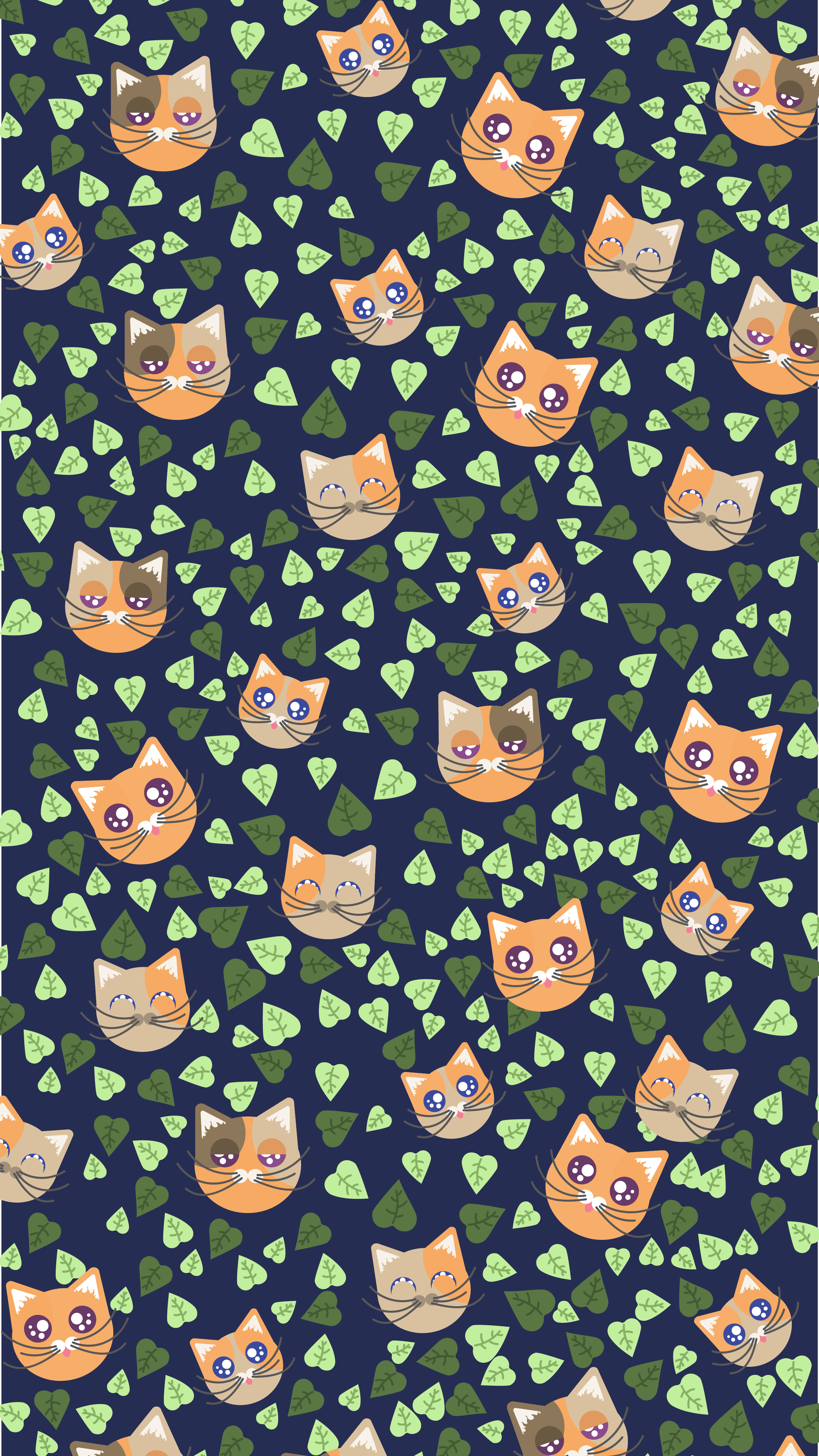 Cat Pattern Wallpapers - Top Free Cat Pattern Backgrounds - WallpaperAccess
