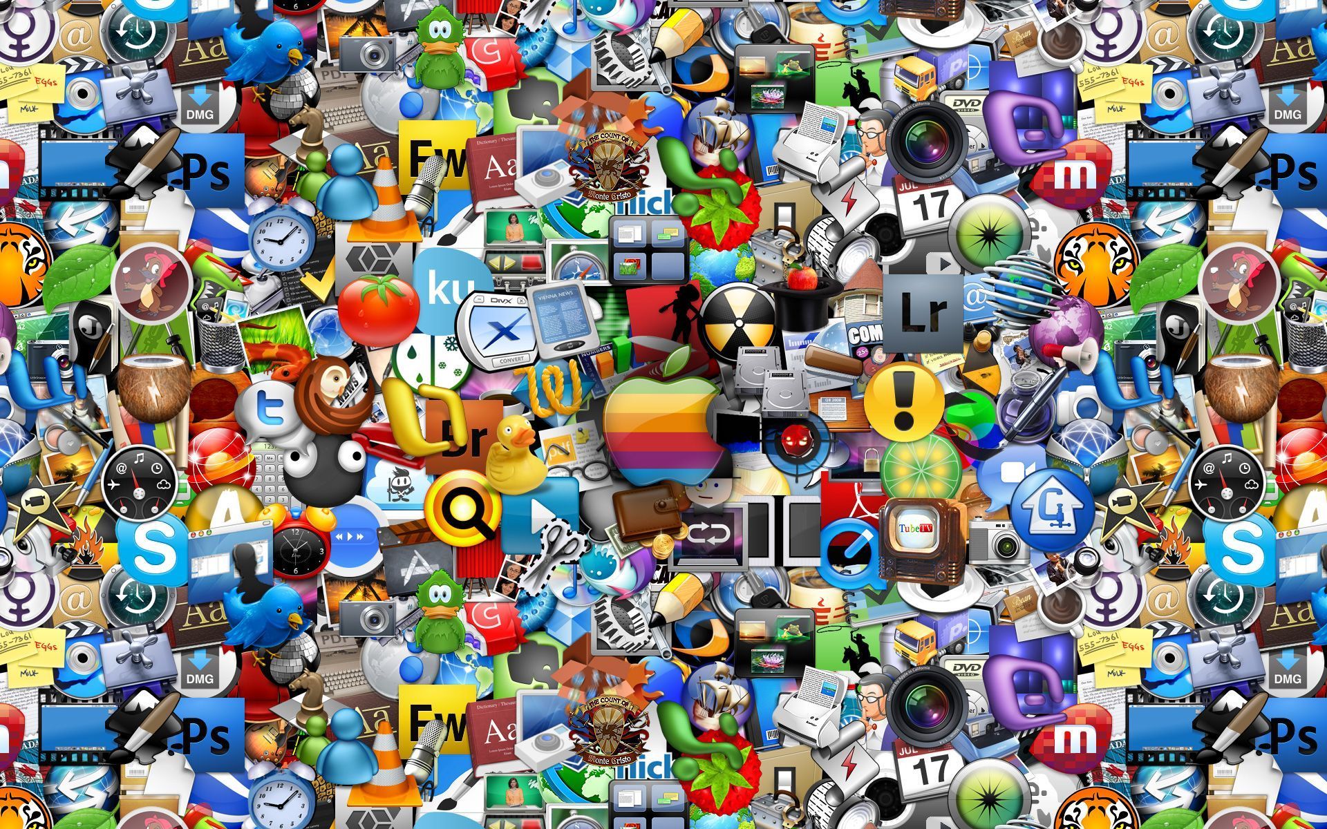 1920x1200 Millions of internet logos and brands