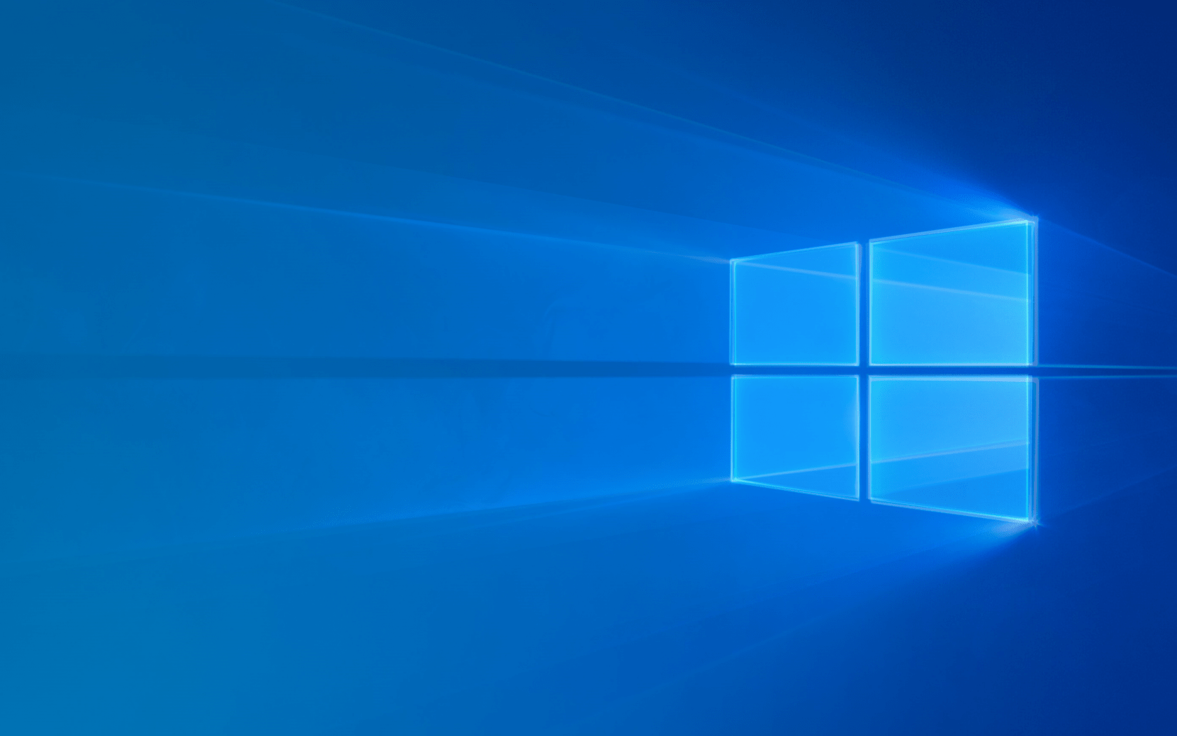1680x1050 Windows 10 Wallpaper 4K, Windows logo, Glossy