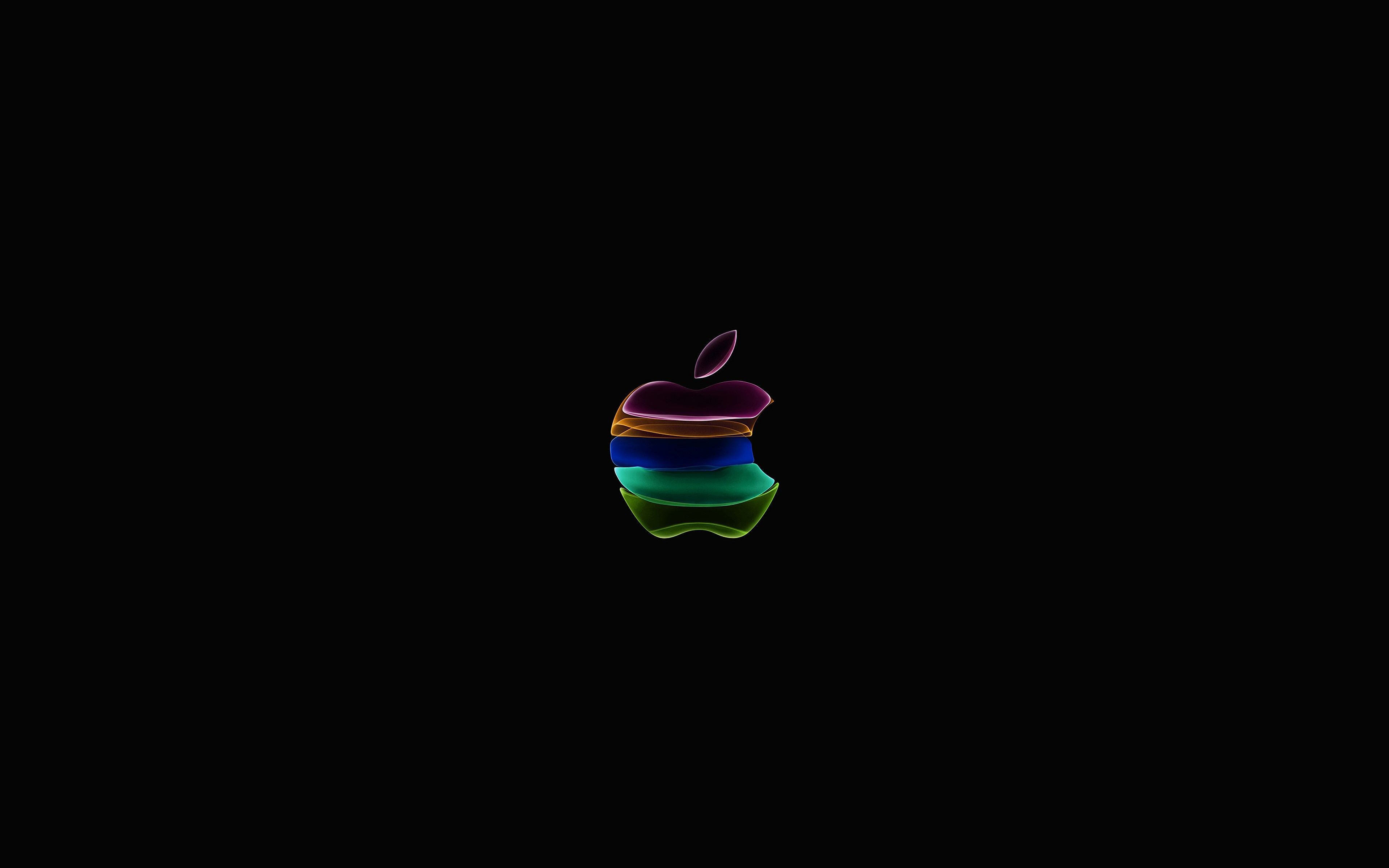3840x2400 Wallpaper / apple, computer, logo, hd, 4k, dark free download
