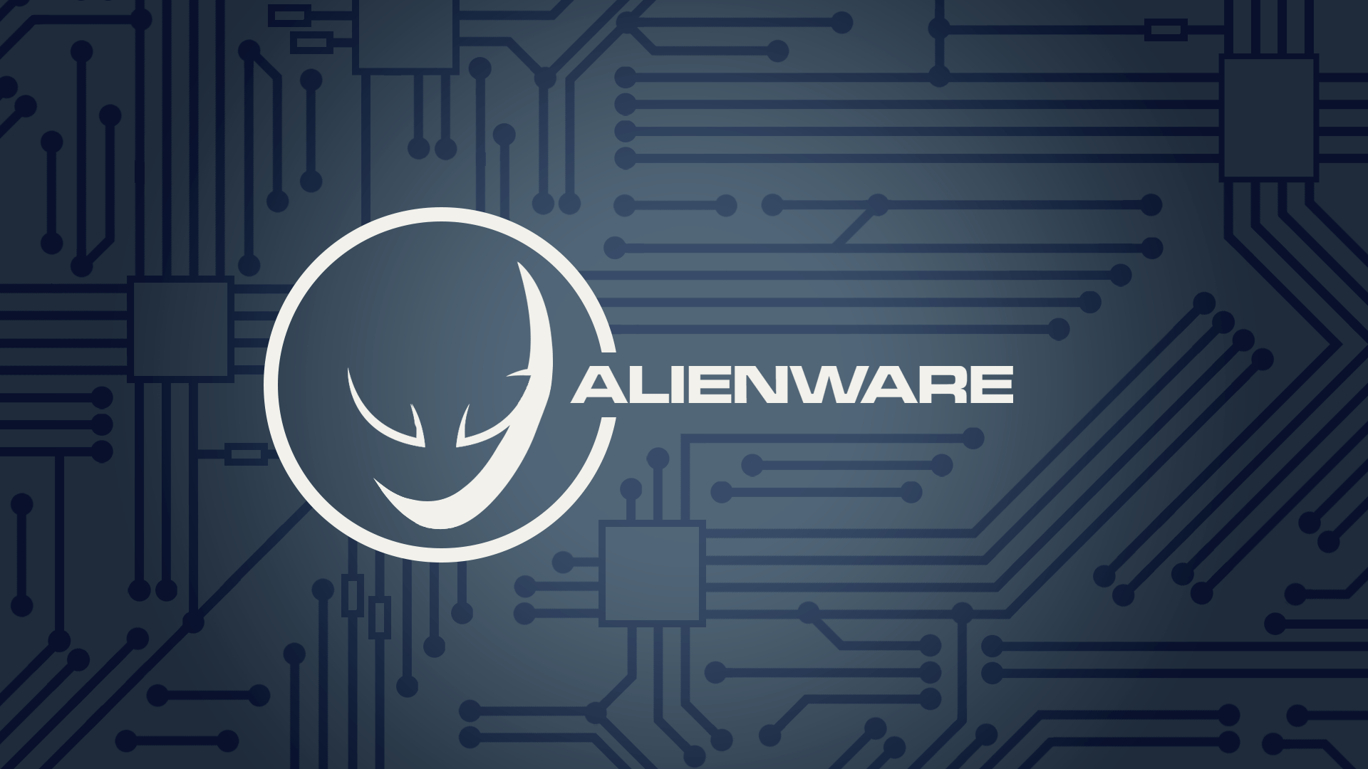 1920x1080 simple, Dell, PC gaming, logo, computer, video games, tech, Alienware, pattern, minimalism Gallery HD Wallpaper