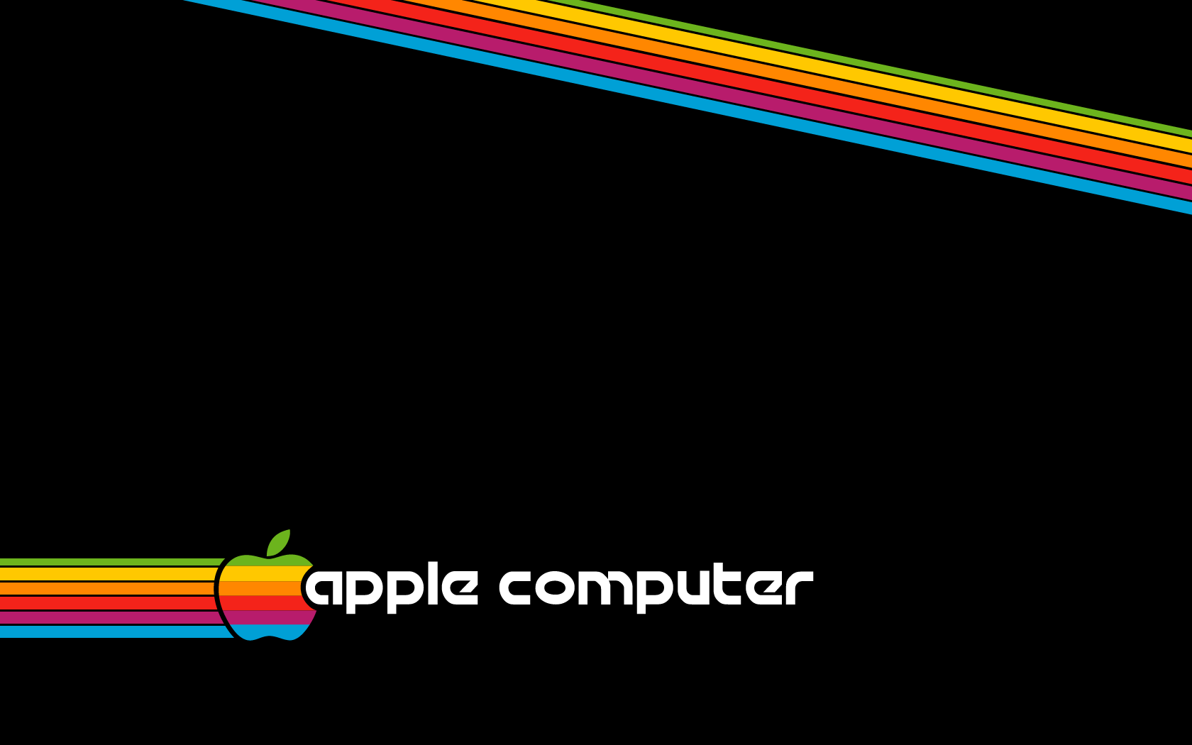 1680x1050 Retro Mac Wallpaper. Apple logo wallpaper iphone, Apple logo wallpaper, Computer wallpaper