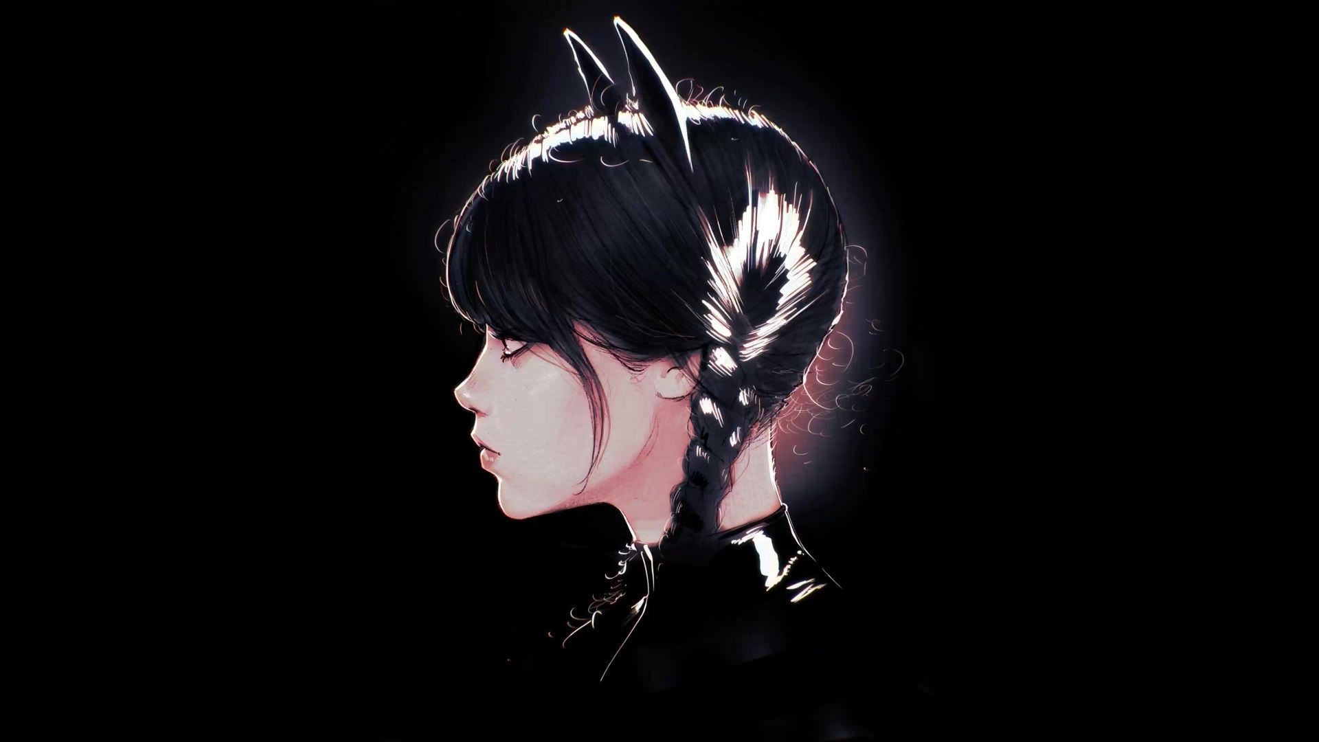 1920x1080 Wednesday Addams Live Wallpaper, Animated Wallpaper