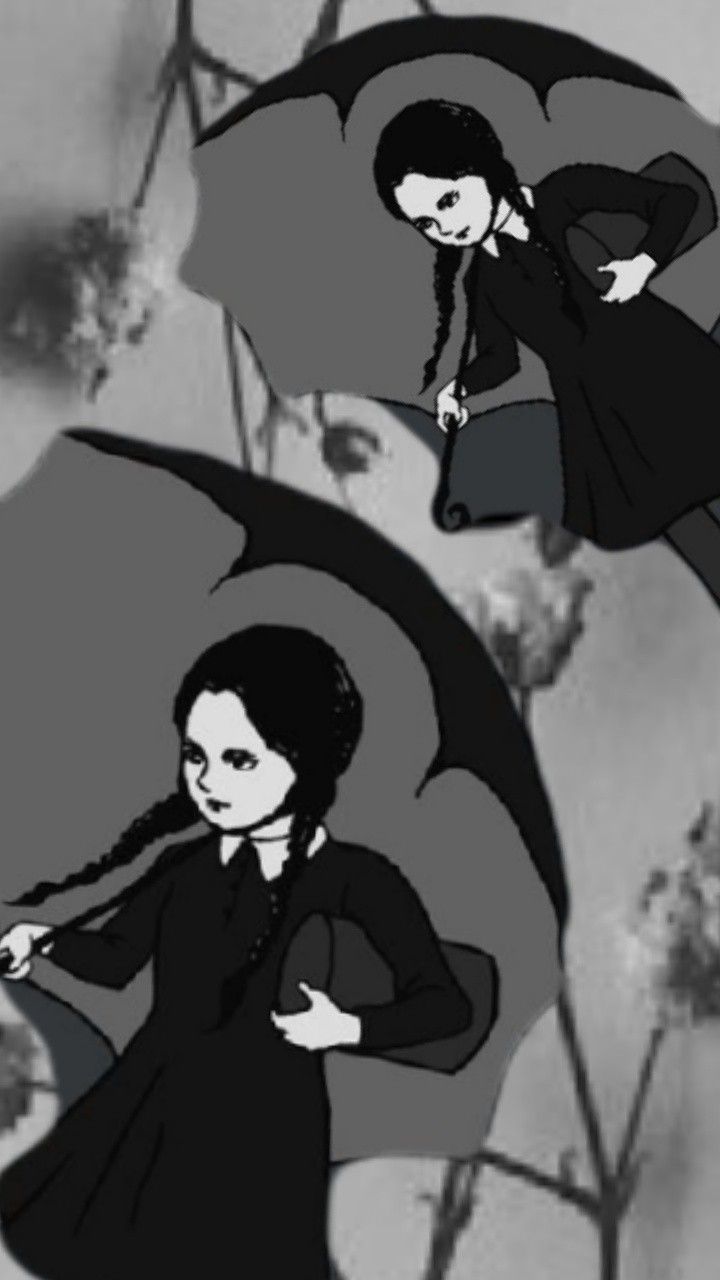 720x1280 Wednesday Addams. Wednesday addams, Cute background, Addams family
