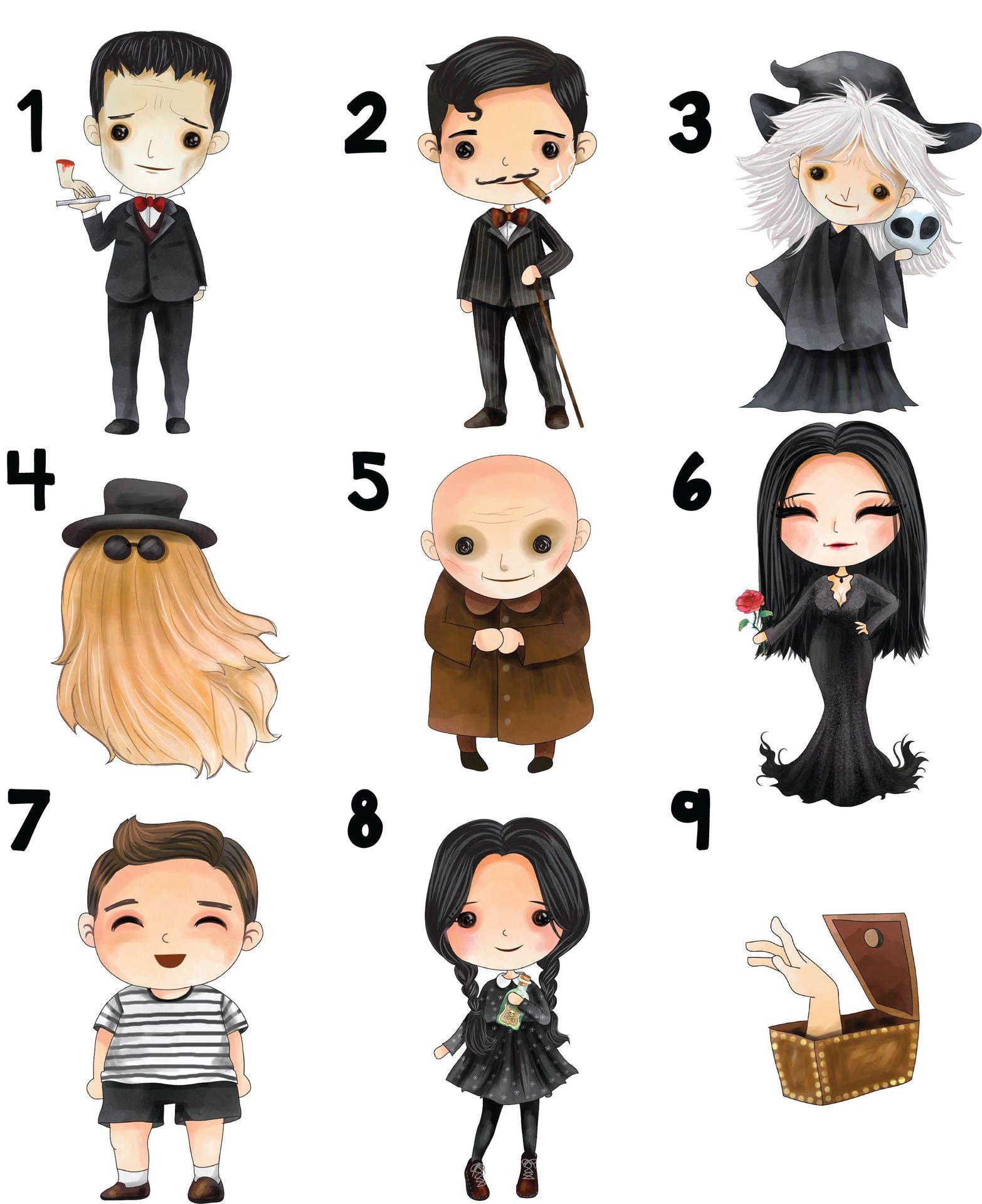 1566x1920 Download The iconic Addams Family returns Pose Wallpaper