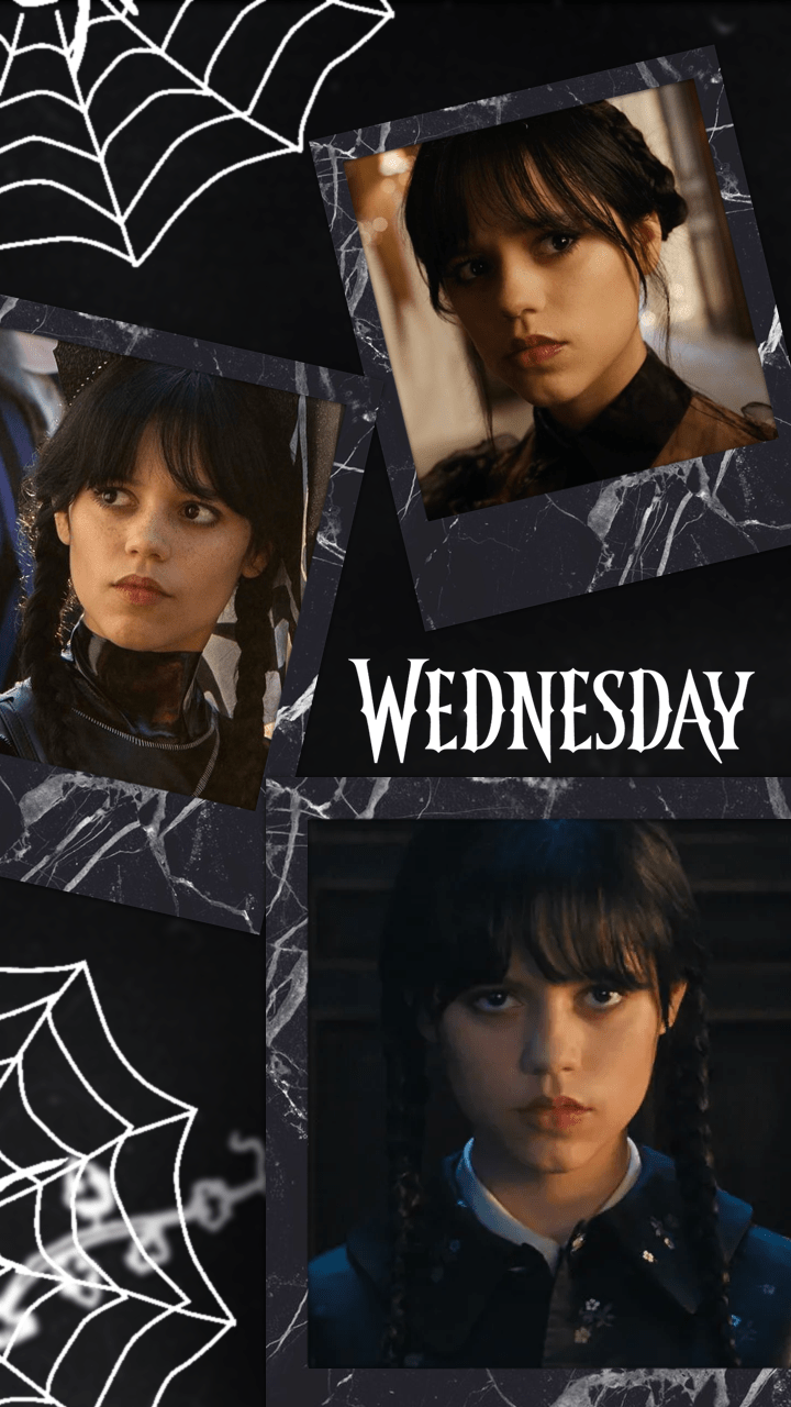 720x1280 Wednesday Addams Phone Wallpaper