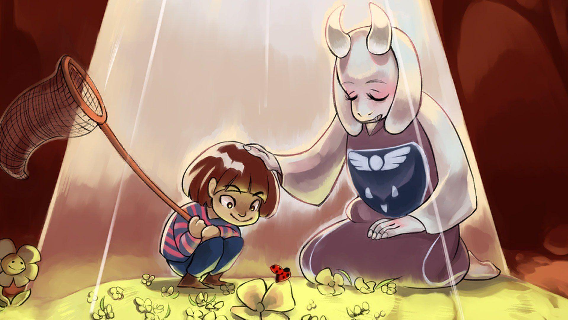 1920x1080 Toriel Wallpaper