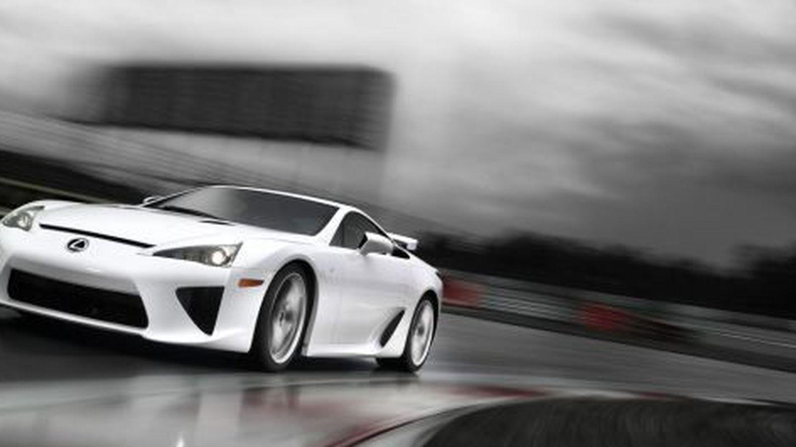 1600x900 Lexus LF A, V 10 Powered Supra Successor