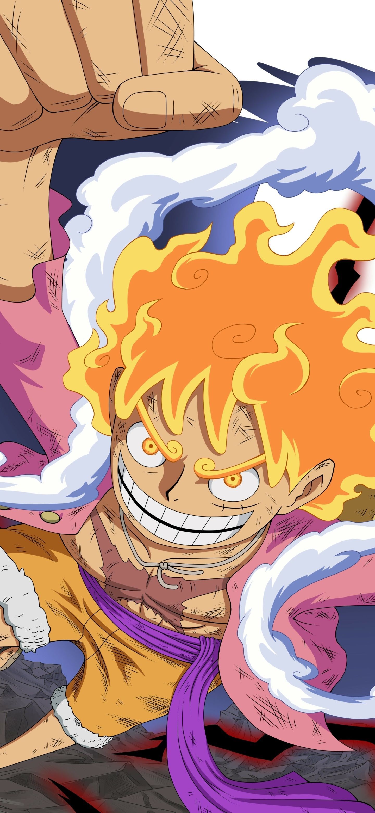 1440x3120 Wallpaper / Anime One Piece Phone Wallpaper, Gear 5 (One Piece), Monkey D. Luffy, 1440x3120 free download
