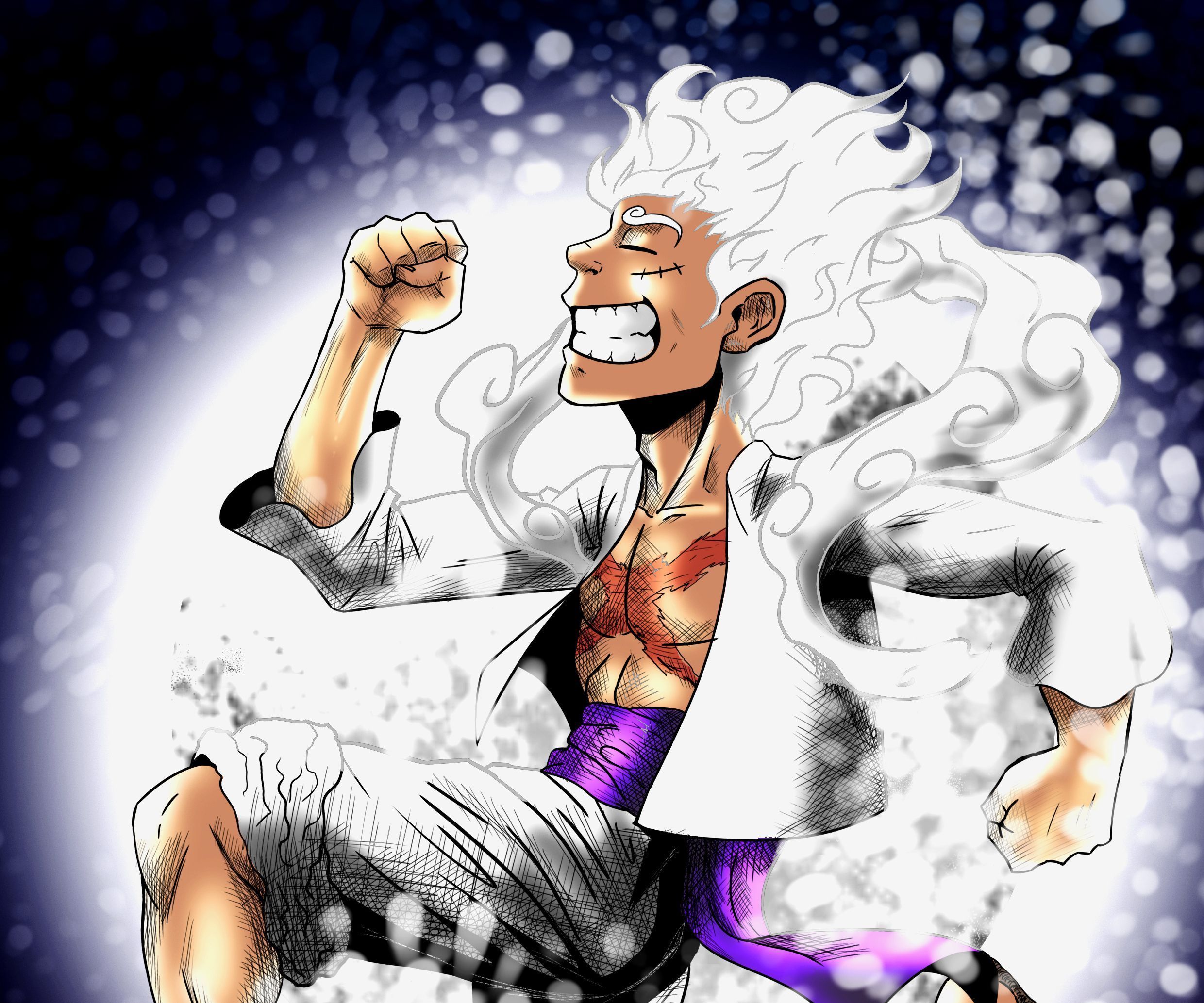 2480x2067 Luffy Gear 5