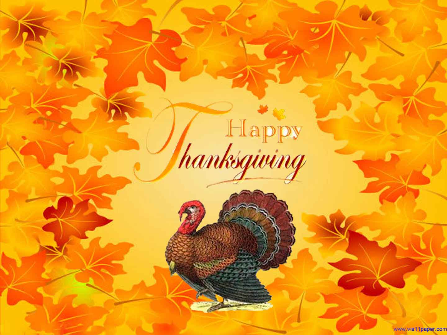 Happy Thanksgiving Turkeyseamless Patternbackgroundwallpaper Stock Vector  Royalty Free 1182154108  Shutterstock