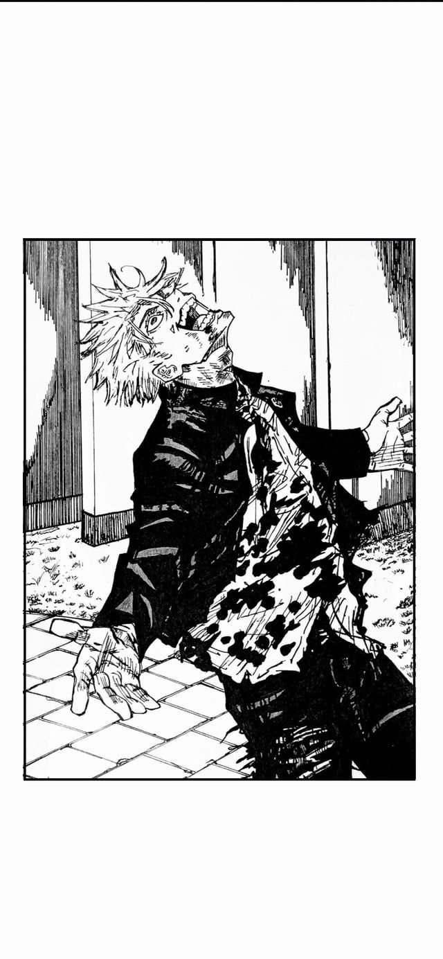640x1385 Some manga wallpaper I made (they're basically all white with a box around the panel)