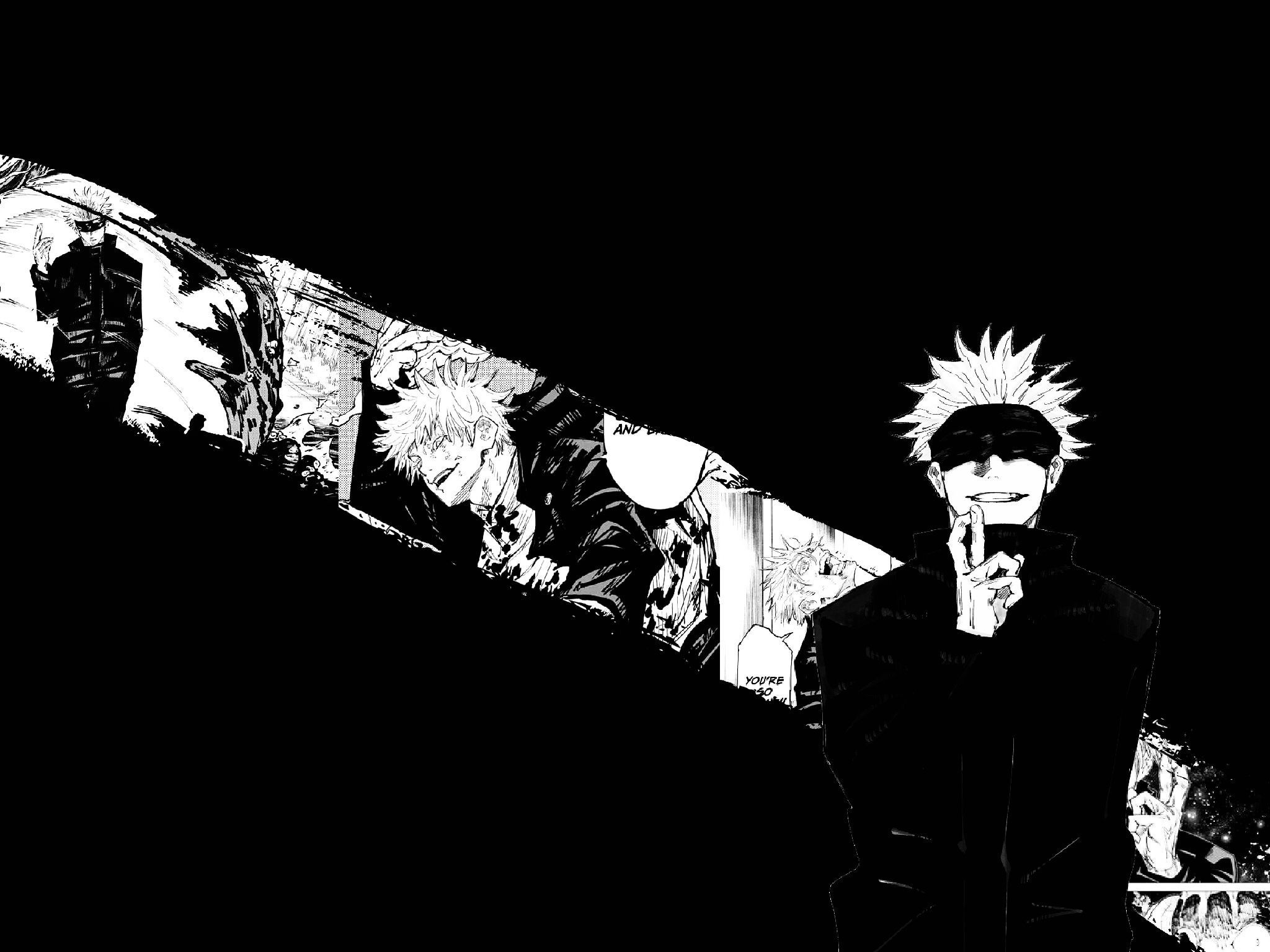 2048x1536 Black Jujutsu Kaisen Wallpaper