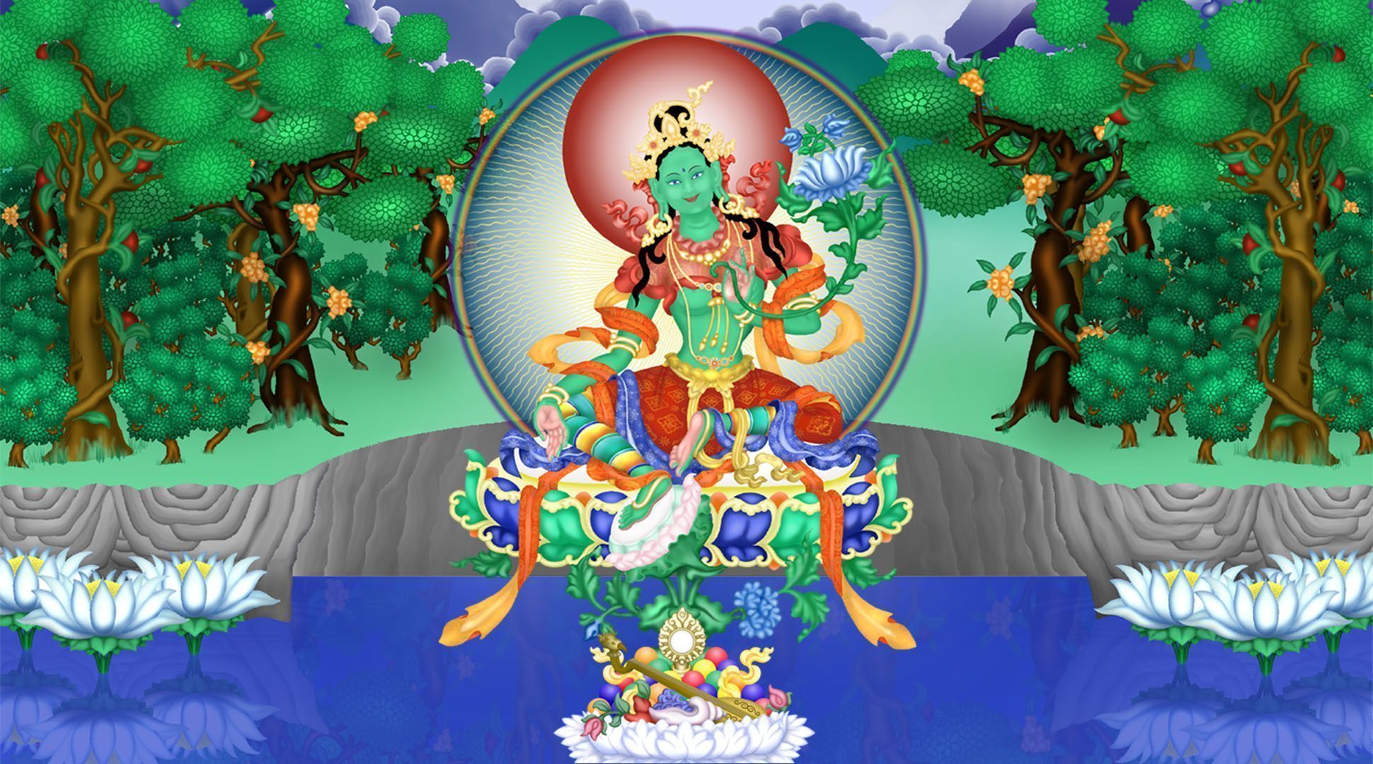 1940x1080 Free download Green Tara Wallpaper Green tara [1940x1080] for your Desktop, Mobile & Tablet. Explore Green Tara Wallpaper. Green Green Meadow Wallpaper, Green Wallpaper Green Image, Green Wallpaper Green Green Lmage