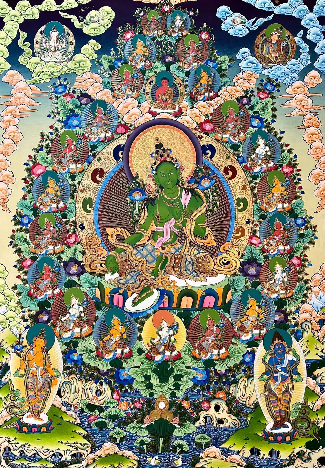 Green Tara Wallpapers - Top Free Green Tara Backgrounds - WallpaperAccess