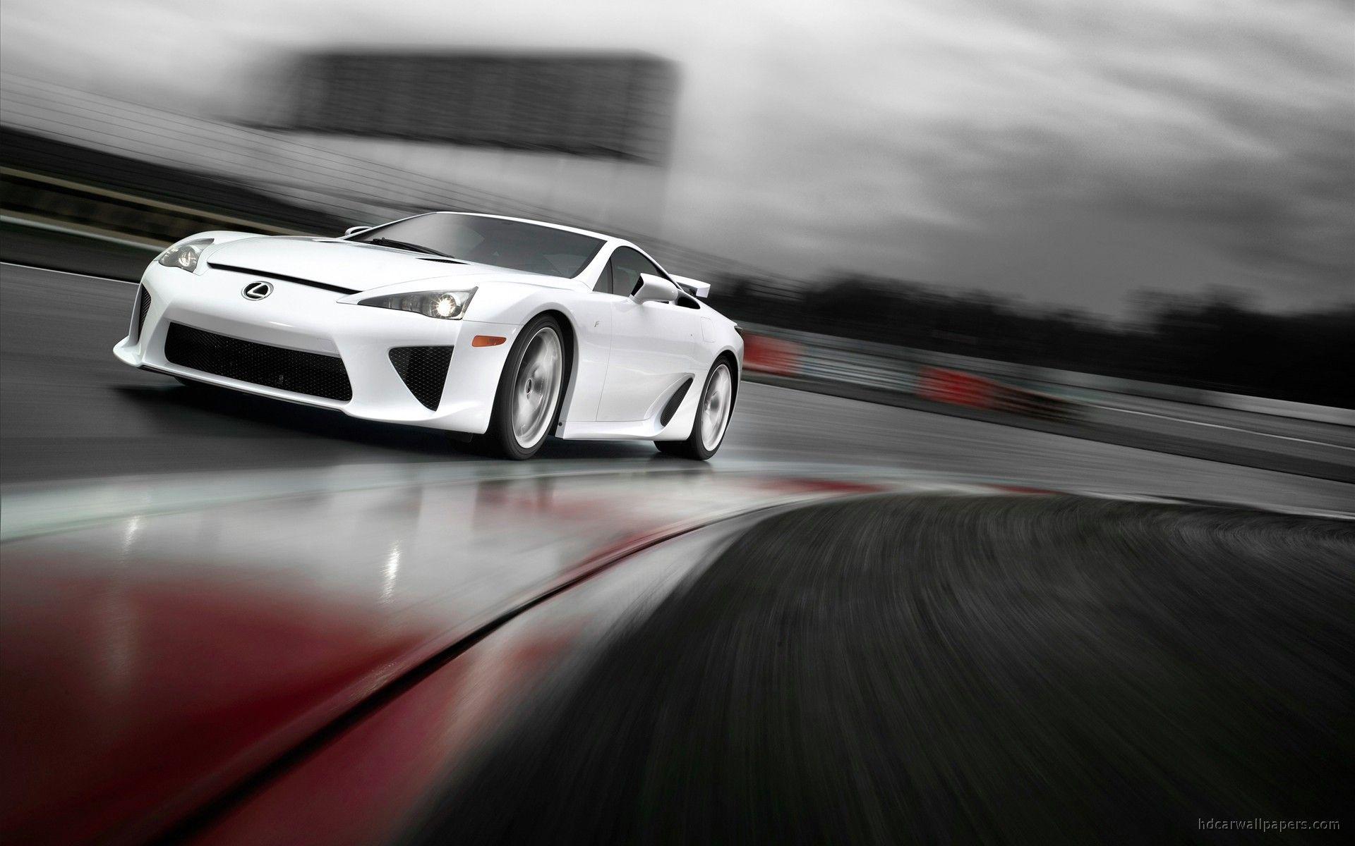 1920x1200 Lexus LFA Rain Race Wallpaper. HD Car Wallpaper