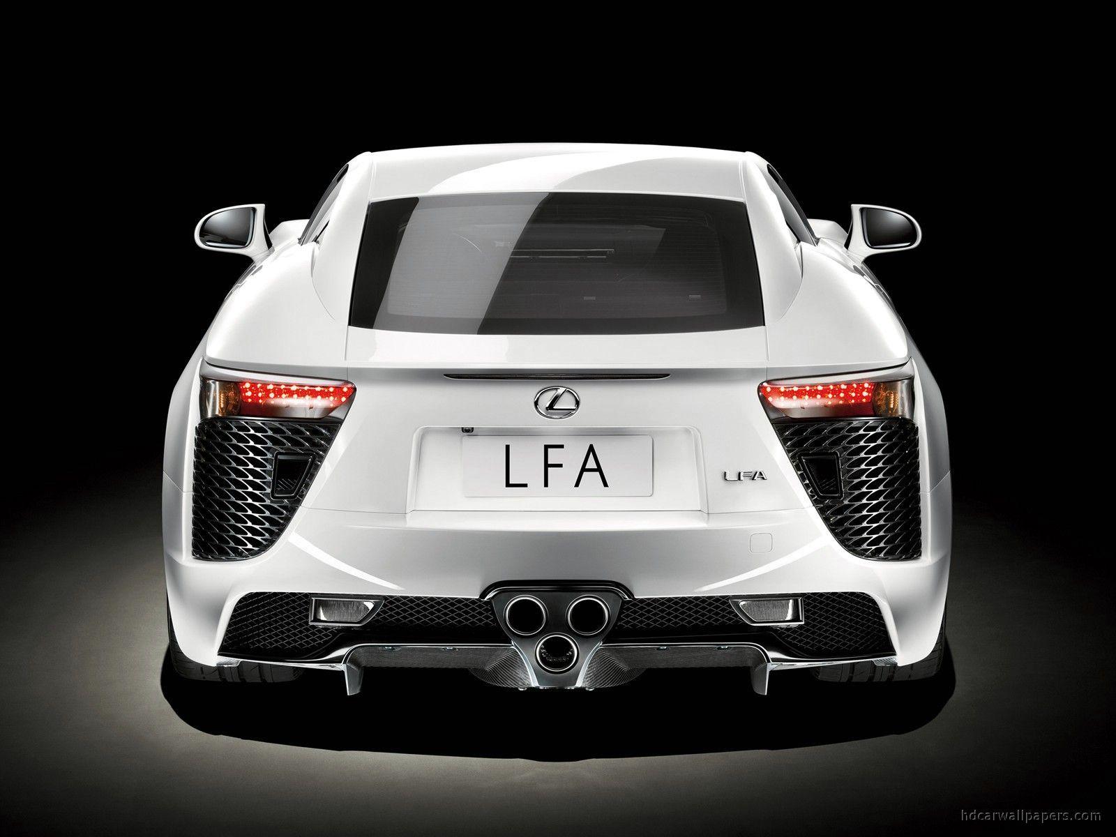 1600x1200 Lexus LFA Rear Wallpaper. HD Car Wallpaper