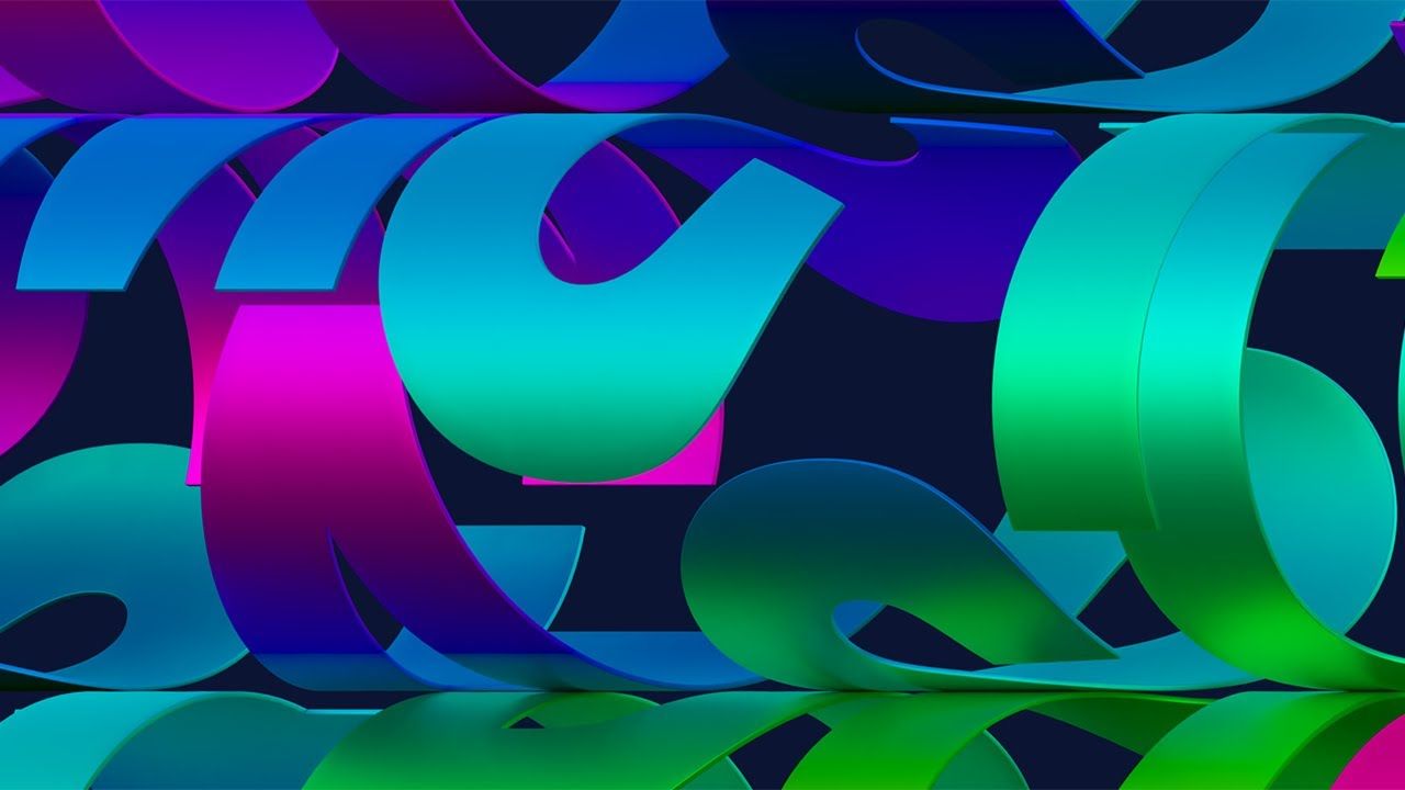 1280x720 Recreate the Apple Studio Display wallpaper, looped