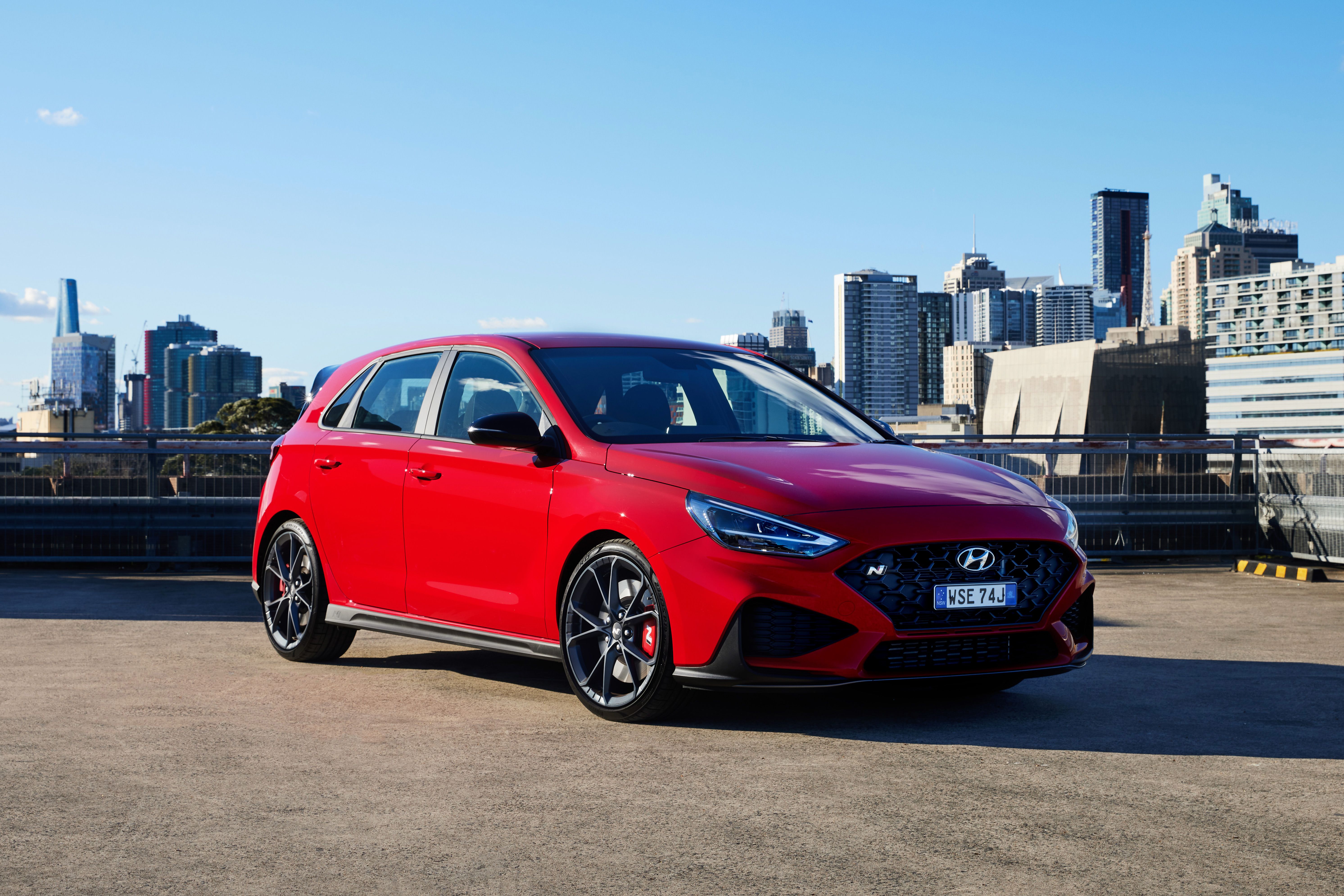 5970x3982 Red Hyundai i30 N (PD) Gallery HD Wallpaper