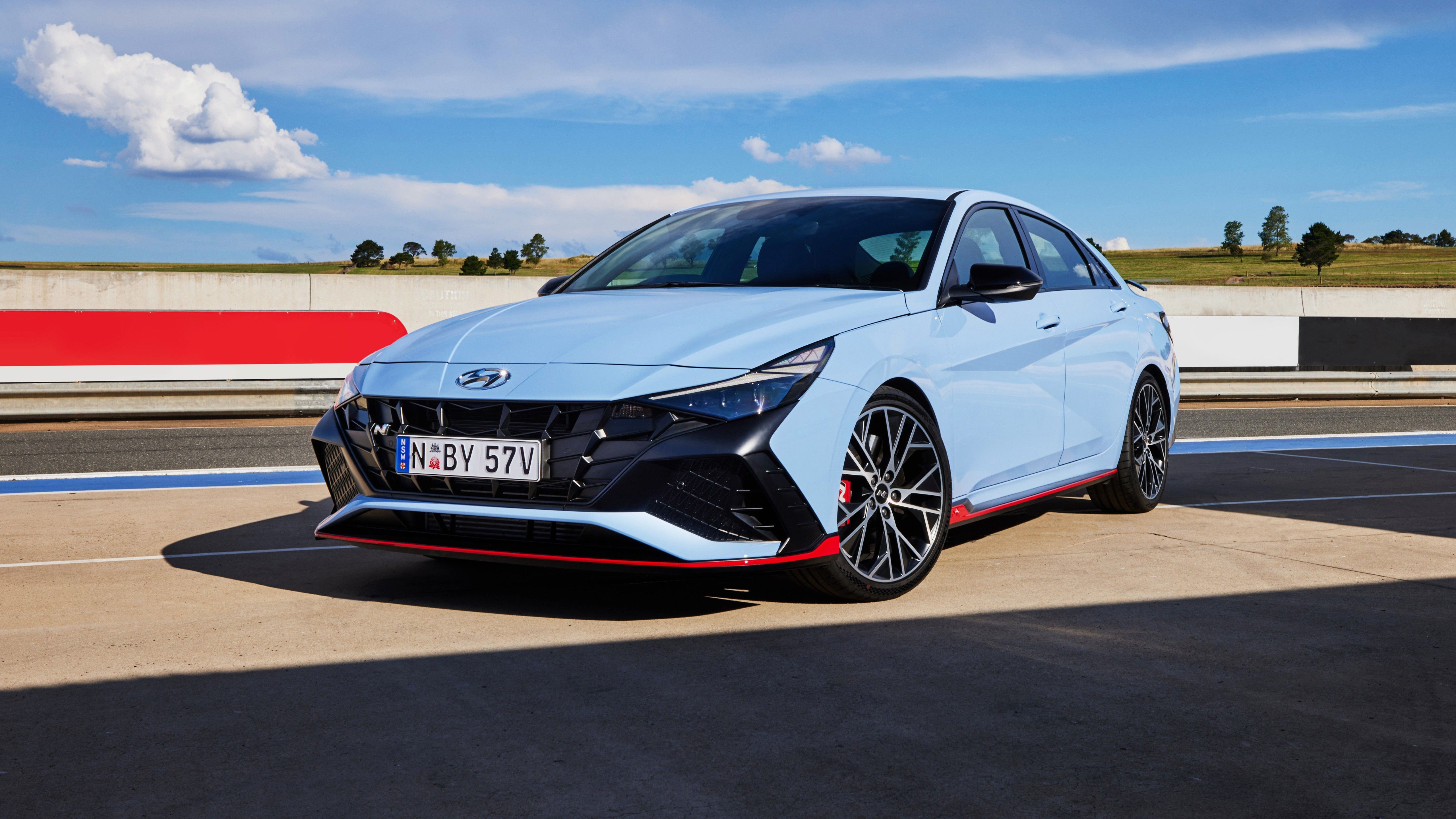 5120x2880 Hyundai i30 Sedan N 2021 4K Wallpaper Car Wallpaper