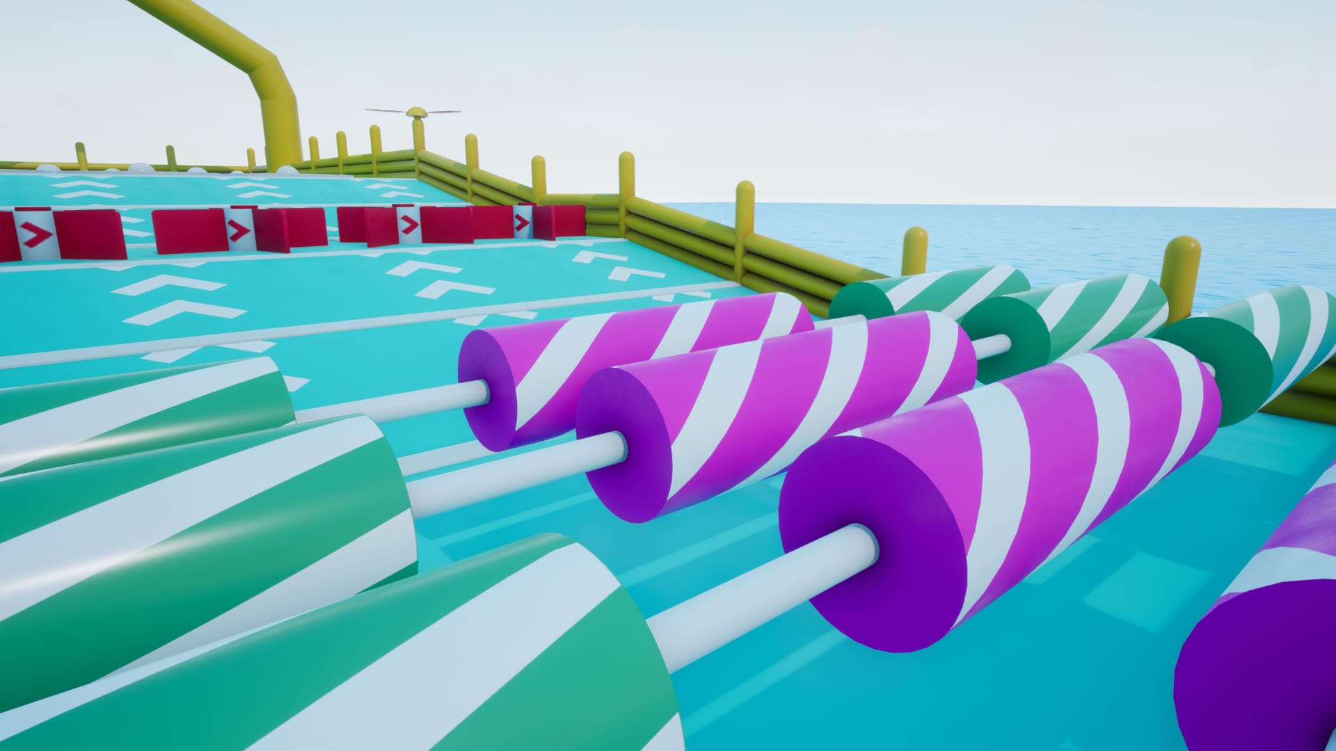 1920x1080 Platform obstacle course &amp; Customizable in Environments