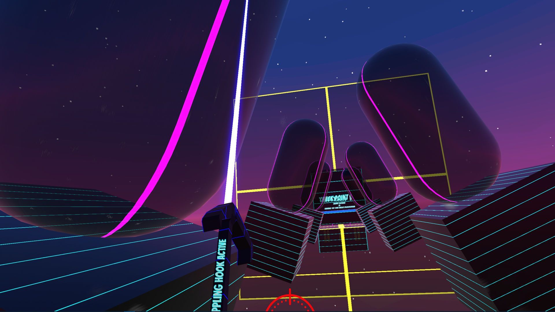 1920x1080 MarathRUN Demo Obstacle Course. Quest App Lab Game