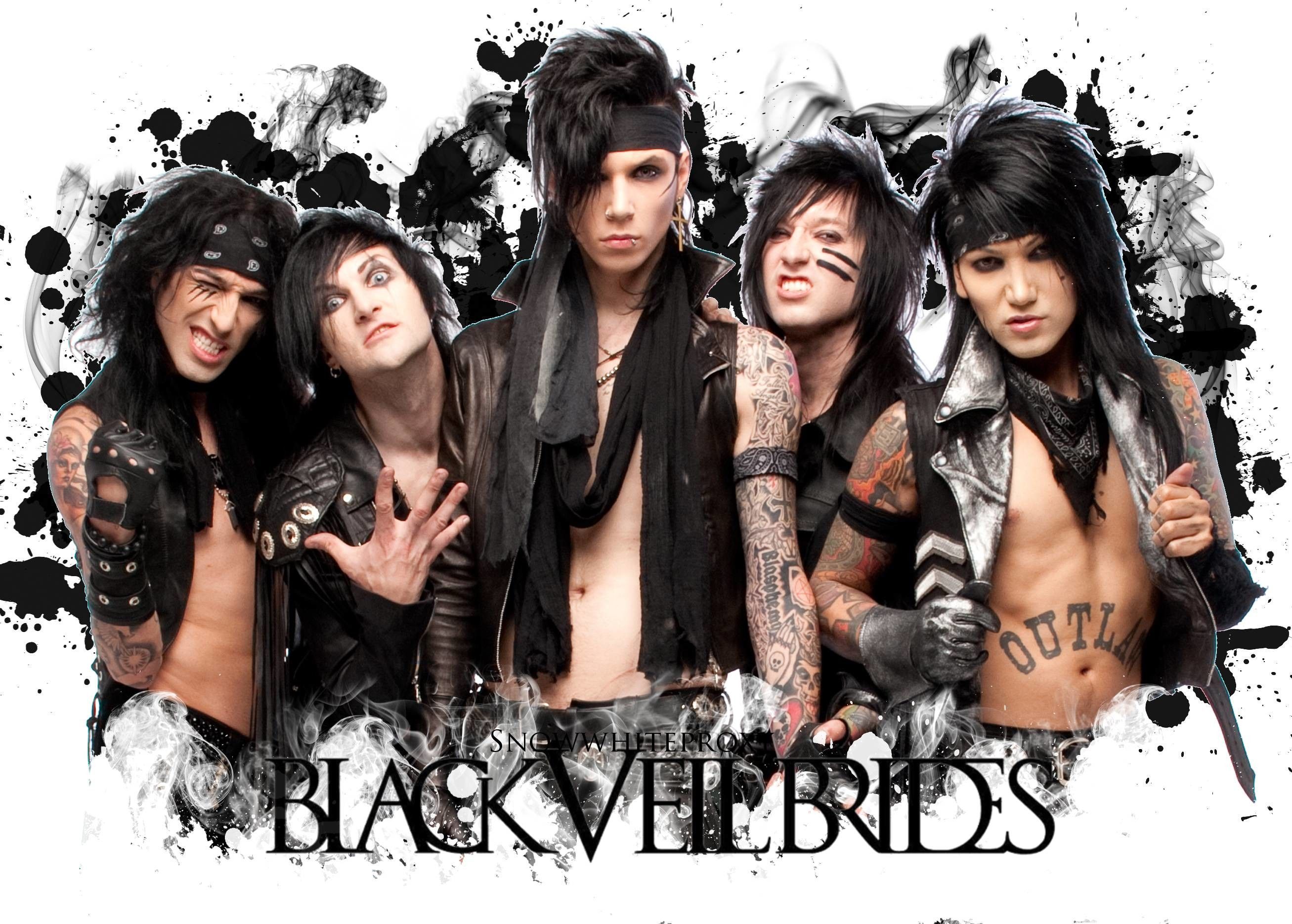 2614x1870 Black Veil Brides Background