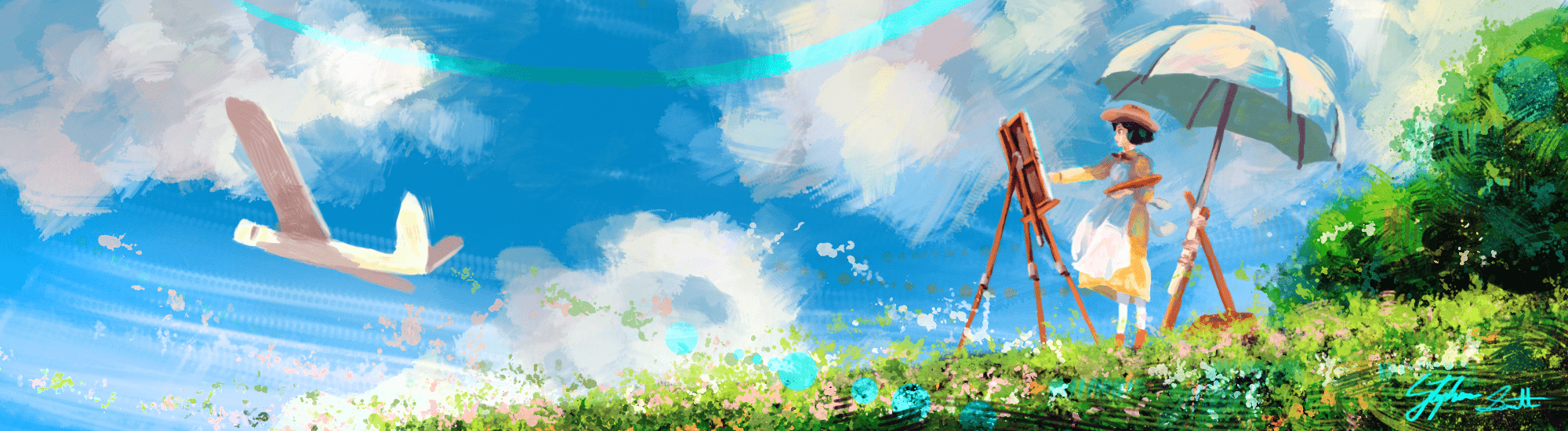 2000x550 The Wind Rises Wallpaper