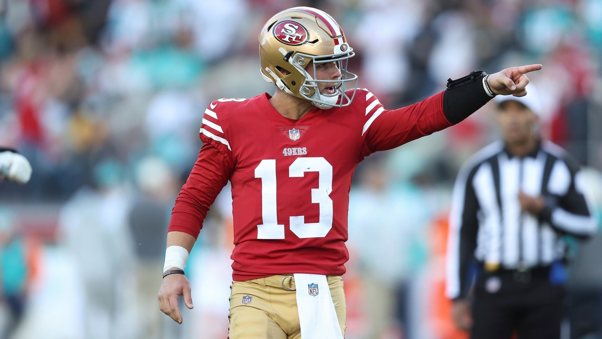 2048x1152 The 49ers can't stop raving about Brock Purdy's huge balls