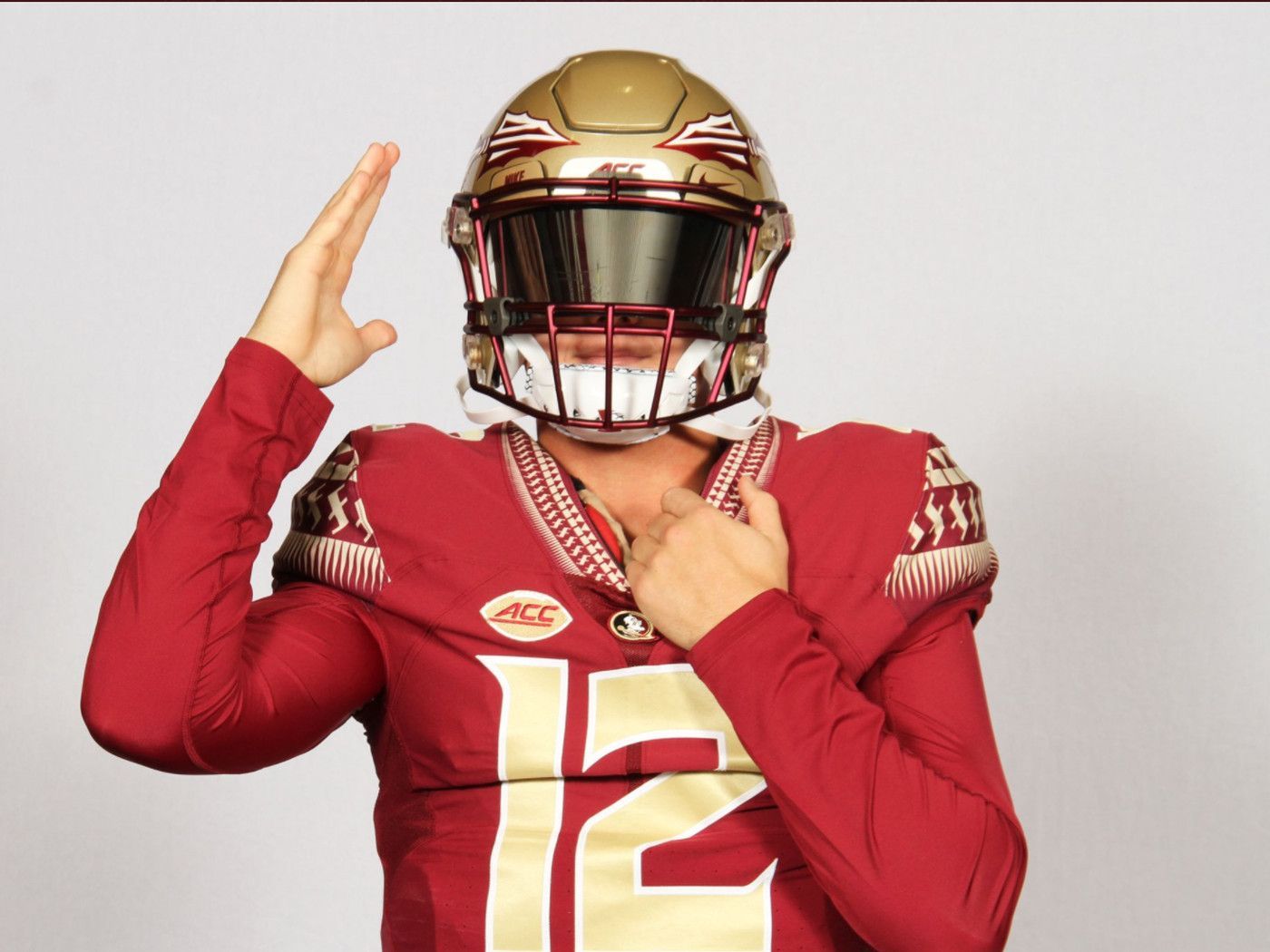 1400x1050 Florida State football: Freshmen quarterbacks Chubba Purdy and Tate Rodemaker meet with the media