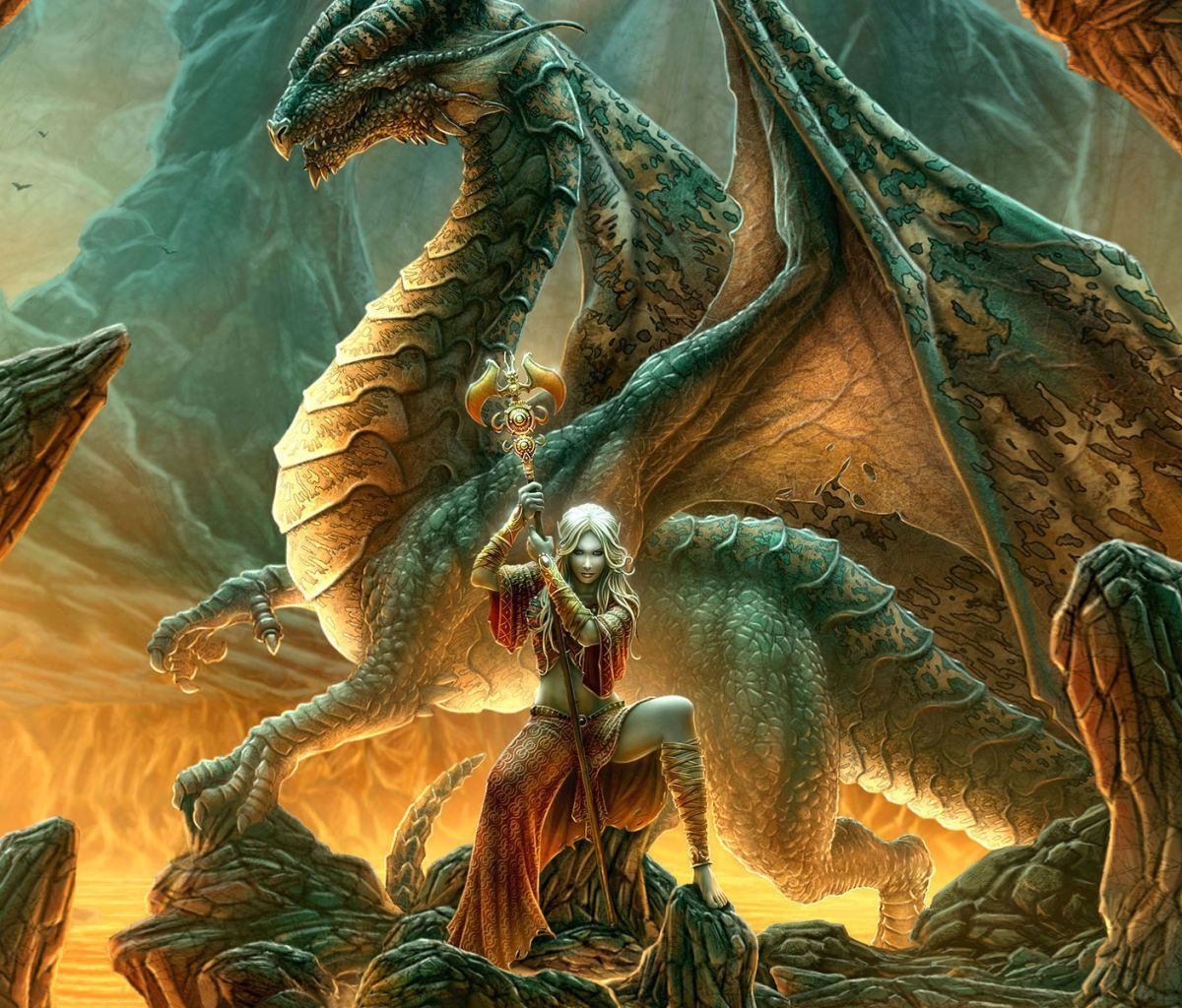 1200x1024 dragon queen