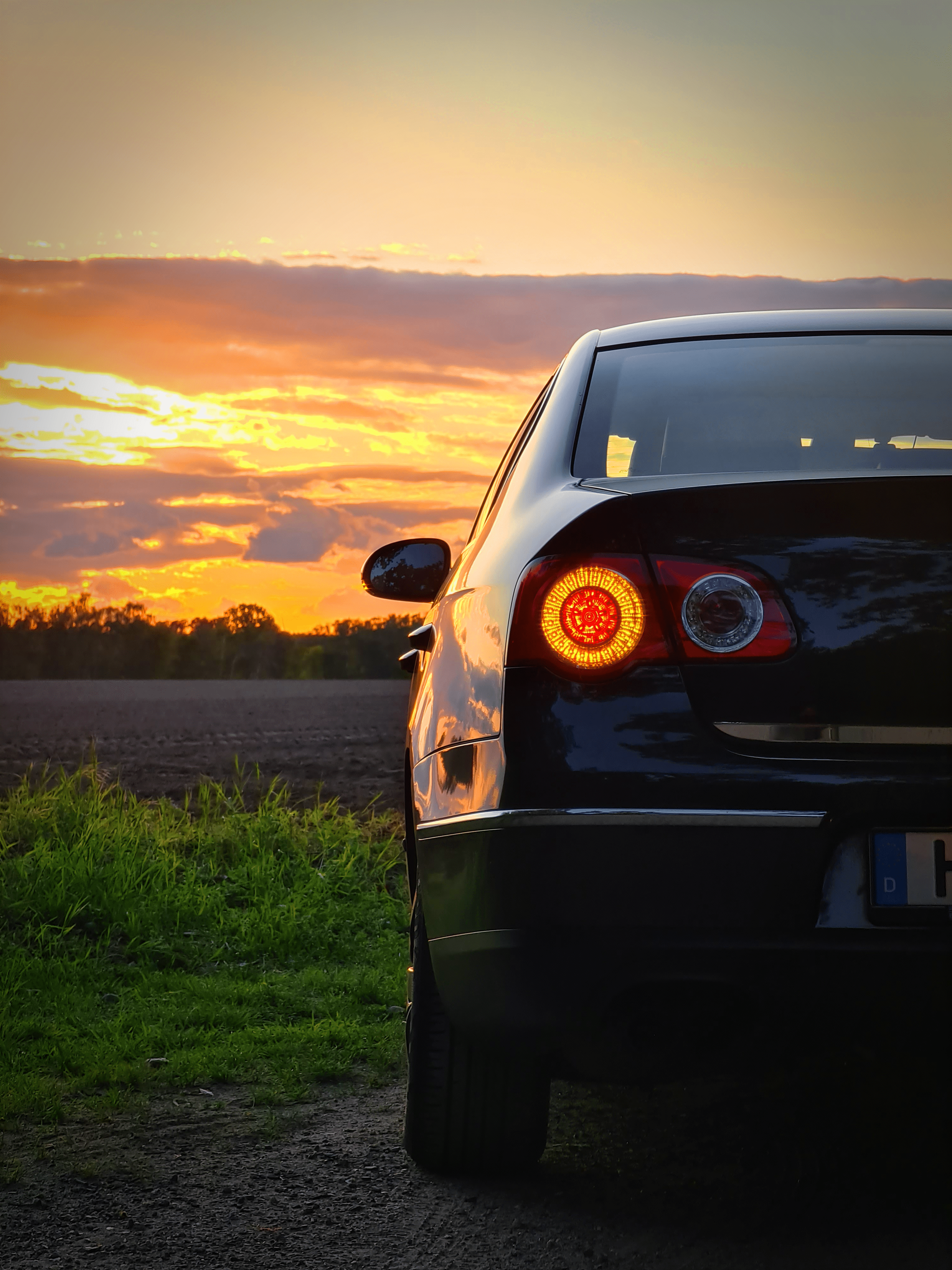 3000x4000 Nice sunset with my friends lovely Passat B6