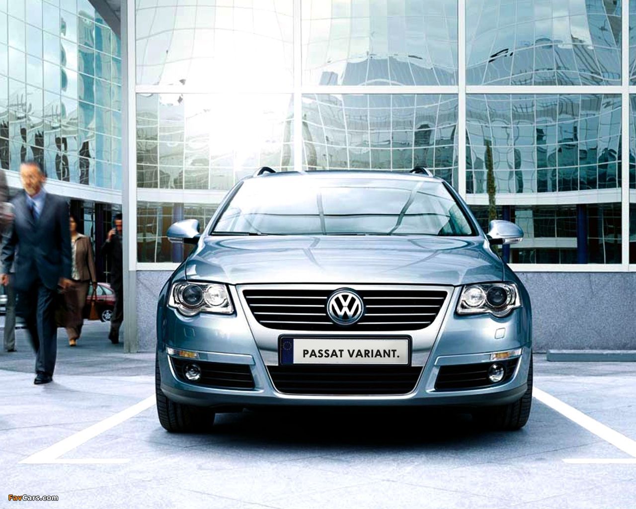 1280x1024 Volkswagen Passat Variant (B6) 2005–10 wallpaper (1280x1024)