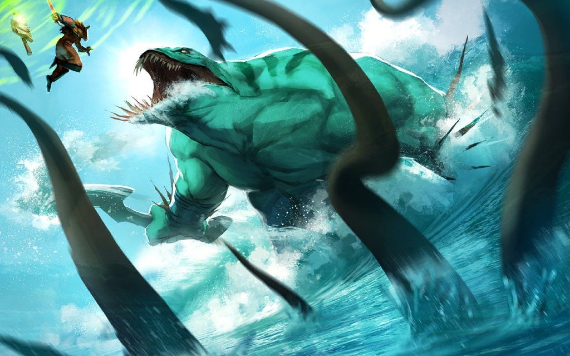 1920x1200 Tidehunter Wallpaper