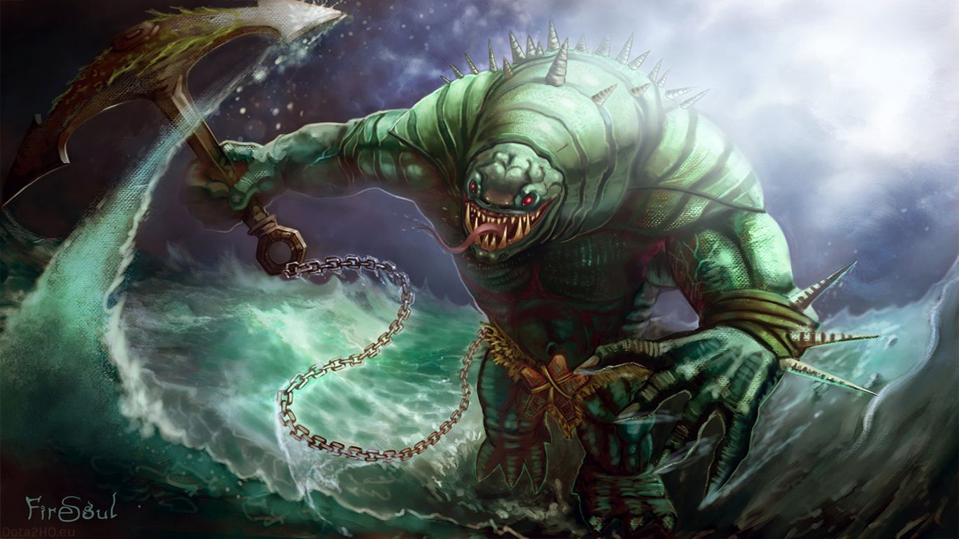 1366x768 DOTA 2 Tidehunter Wallpaper for PC 2 Game Wallpaper Gallery