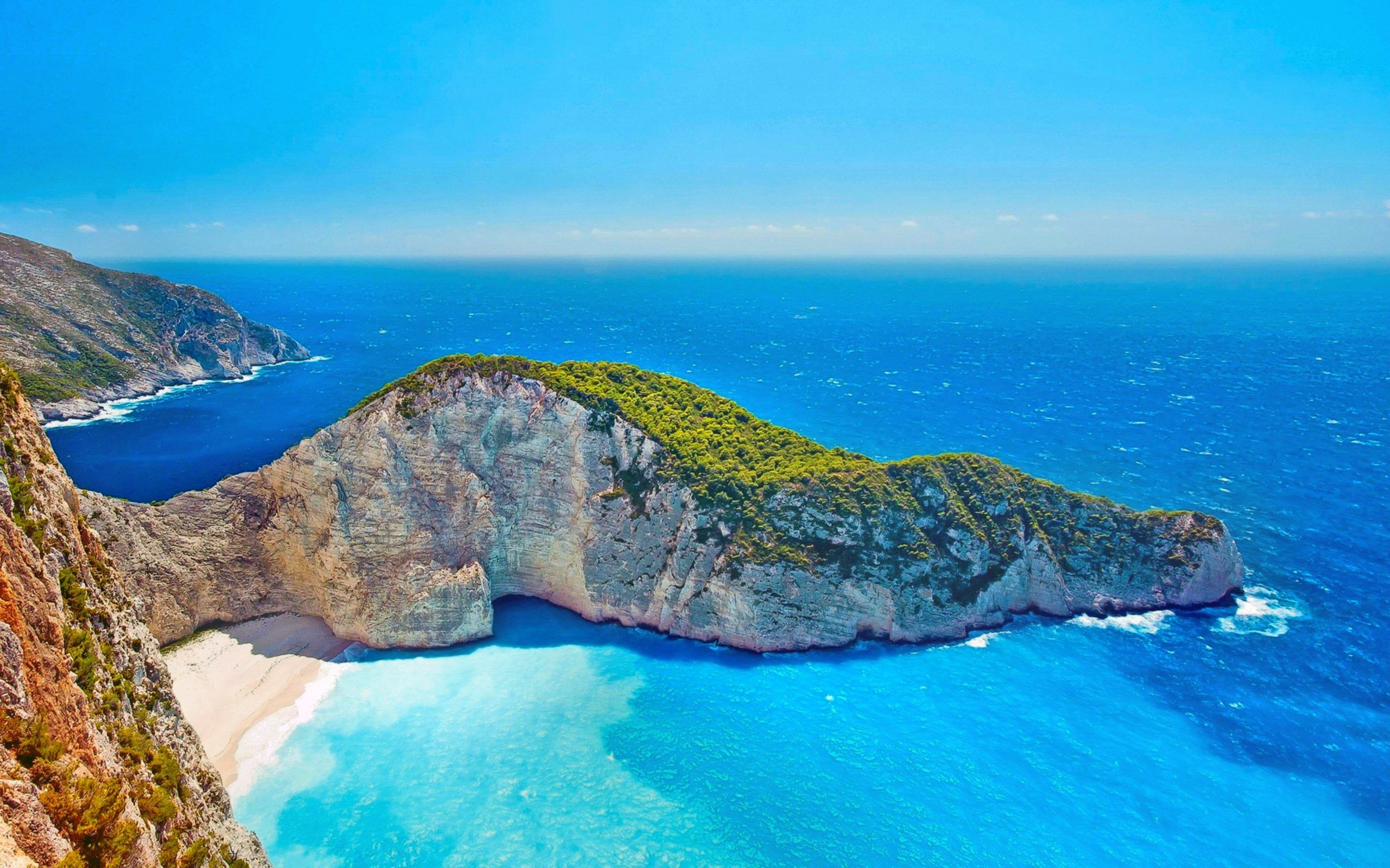 2560x1600 Greece Wallpaper
