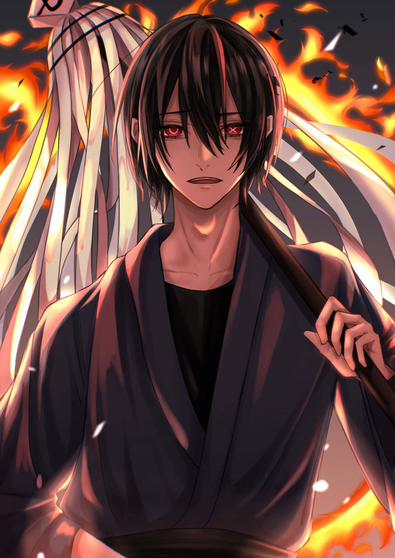 1358x1920 Download Take The Challenge And Put Your Skills To The Test With Benimaru Martial Arts Simulator Wallpaper