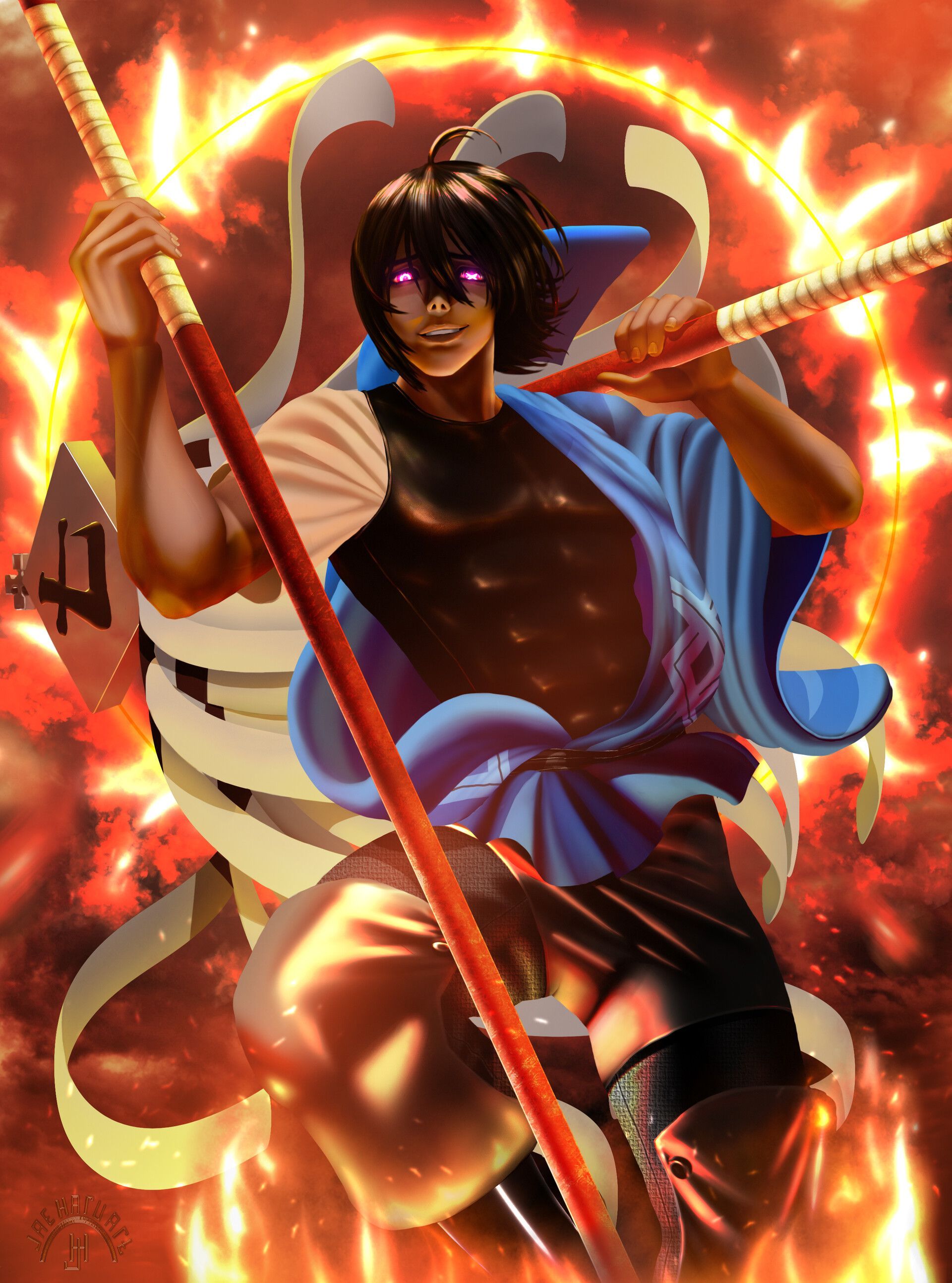 1920x2587 Benimaru Shinmon Fire Force