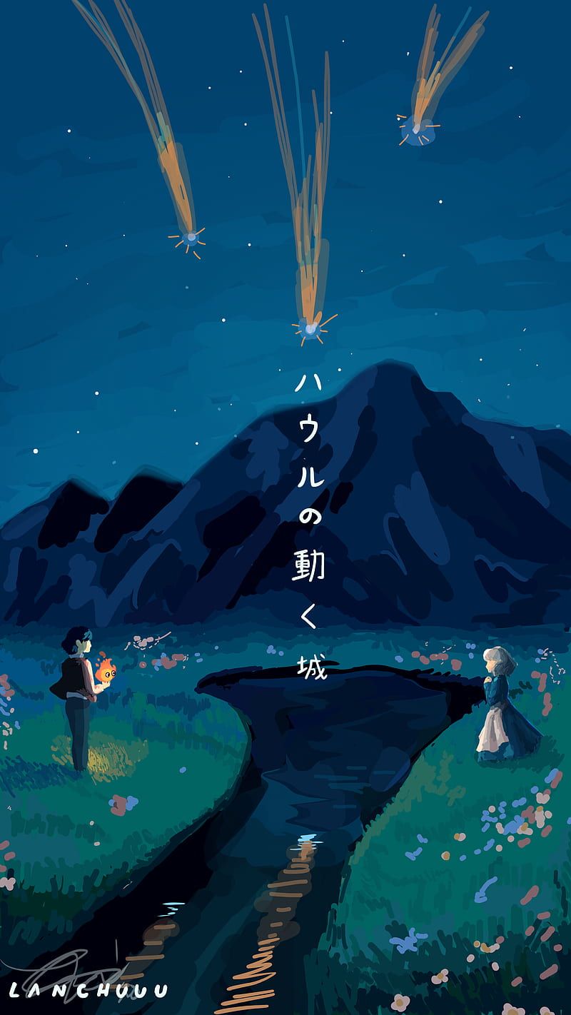 800x1422 Howls Moving Castle, HD wallpaper