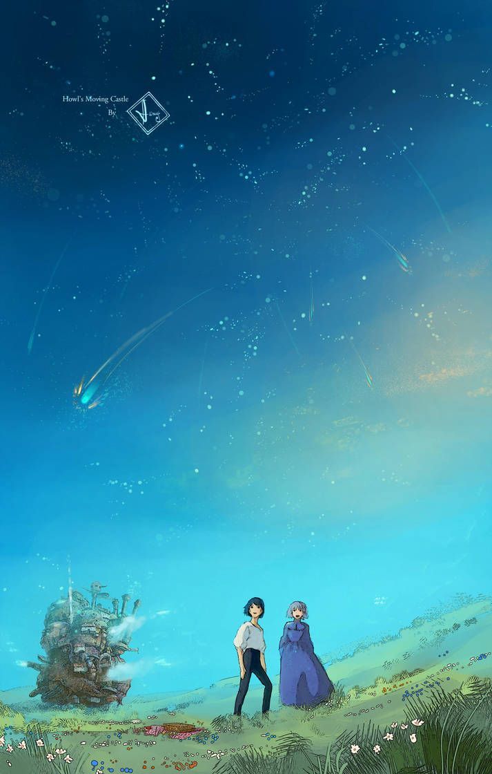 713x1120 Howl's Moving Castle By S Hiiragi. Howls Moving Castle Art, Howls Moving Castle, Howl's Moving Castle