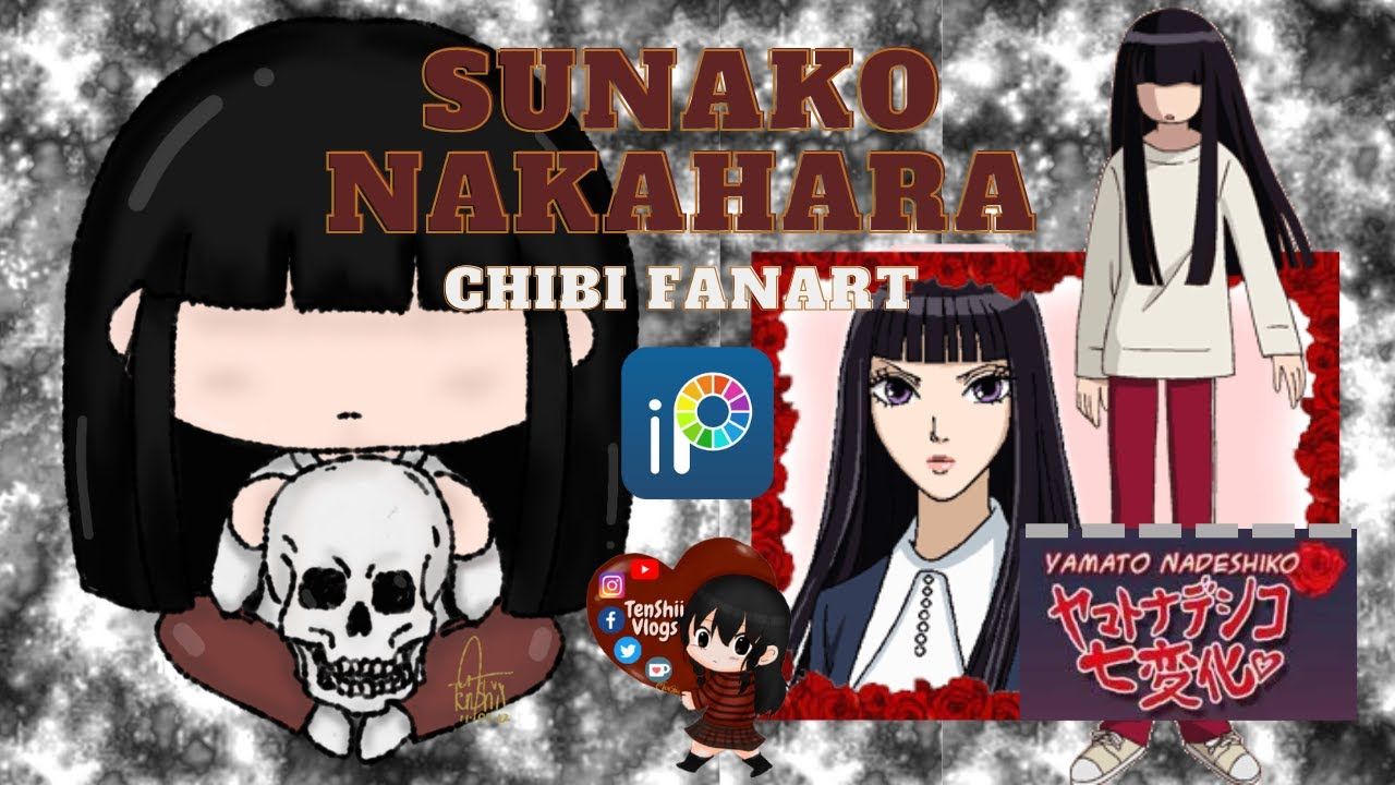 1280x720 Sunako Nakahara Nadeshiko Chibi Fanart