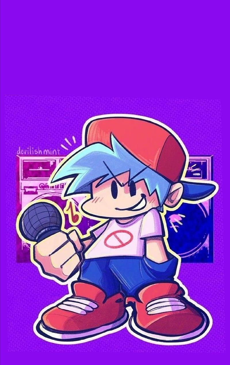 800x1268 Boyfriend, friday night funkin, fnf, HD phone wallpaper