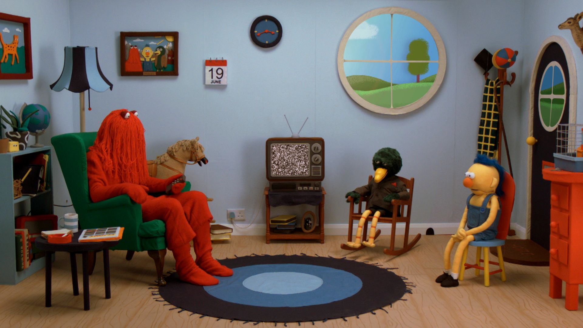 1920x1080 Don't Hug Me I'm Scared II by Becky & Joe