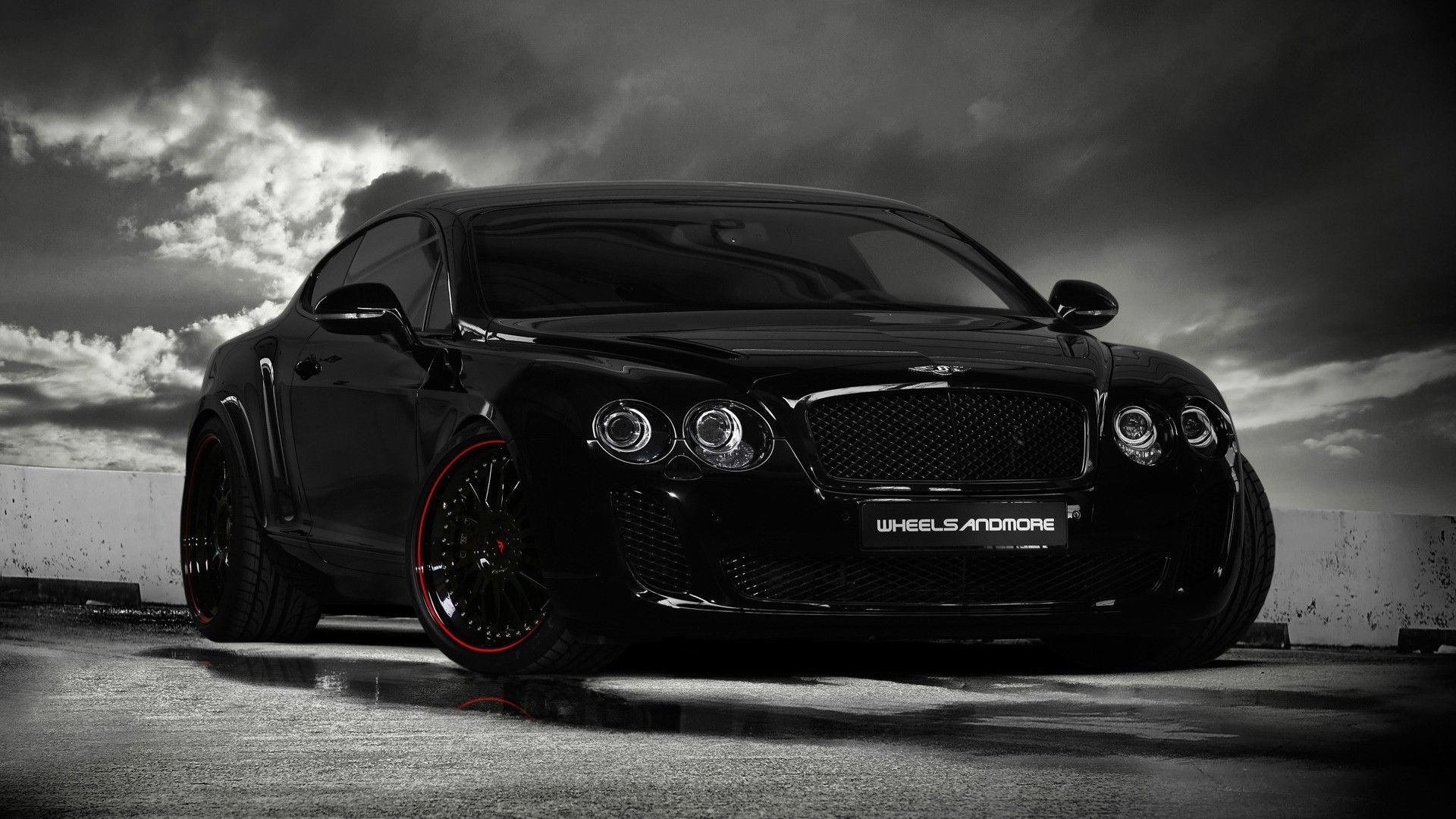 1920x1080 Black Car Wallpaper